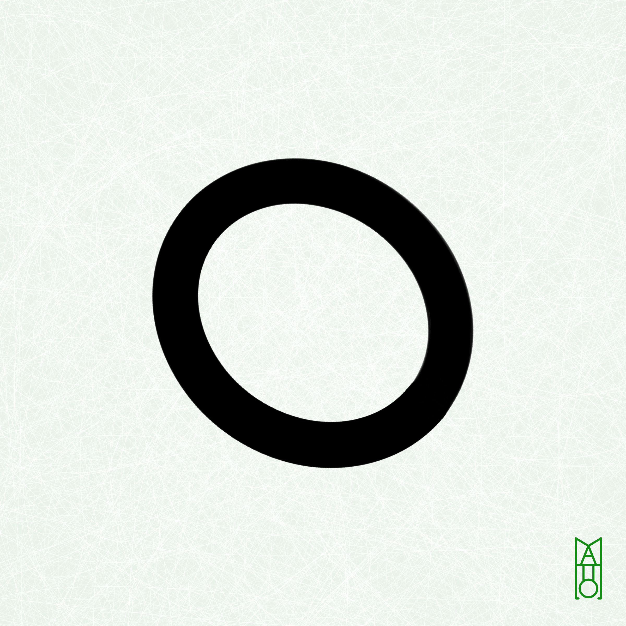 Art Blocks - Art Blocks v2 - Ensō #338 - NFT # 34000338