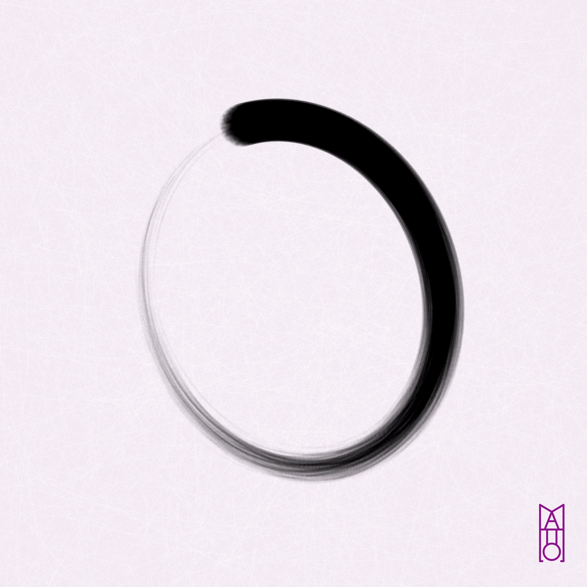 Art Blocks - Art Blocks v2 - Ensō #340 - NFT # 34000340