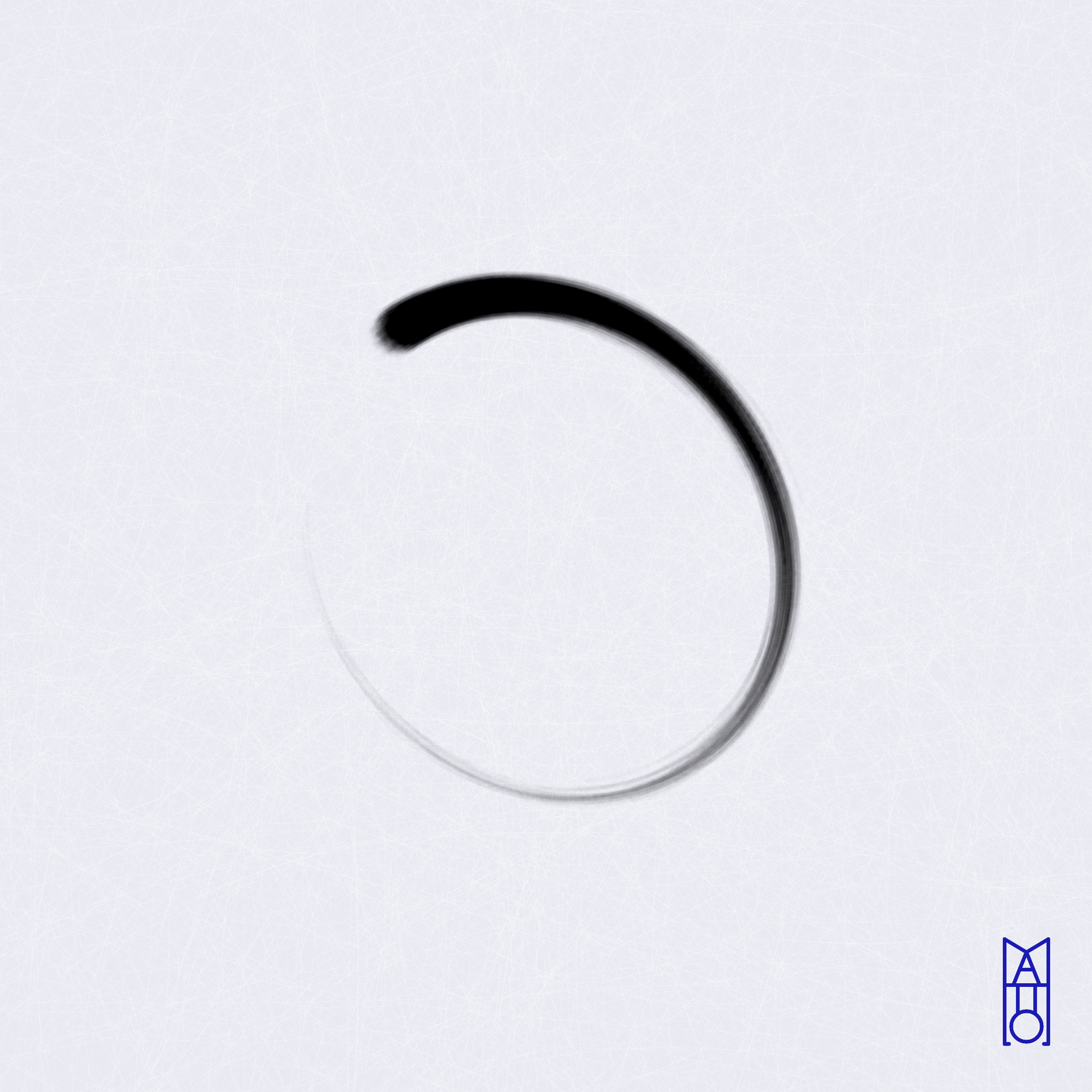 Art Blocks - Art Blocks v2 - Ensō #341 - NFT # 34000341