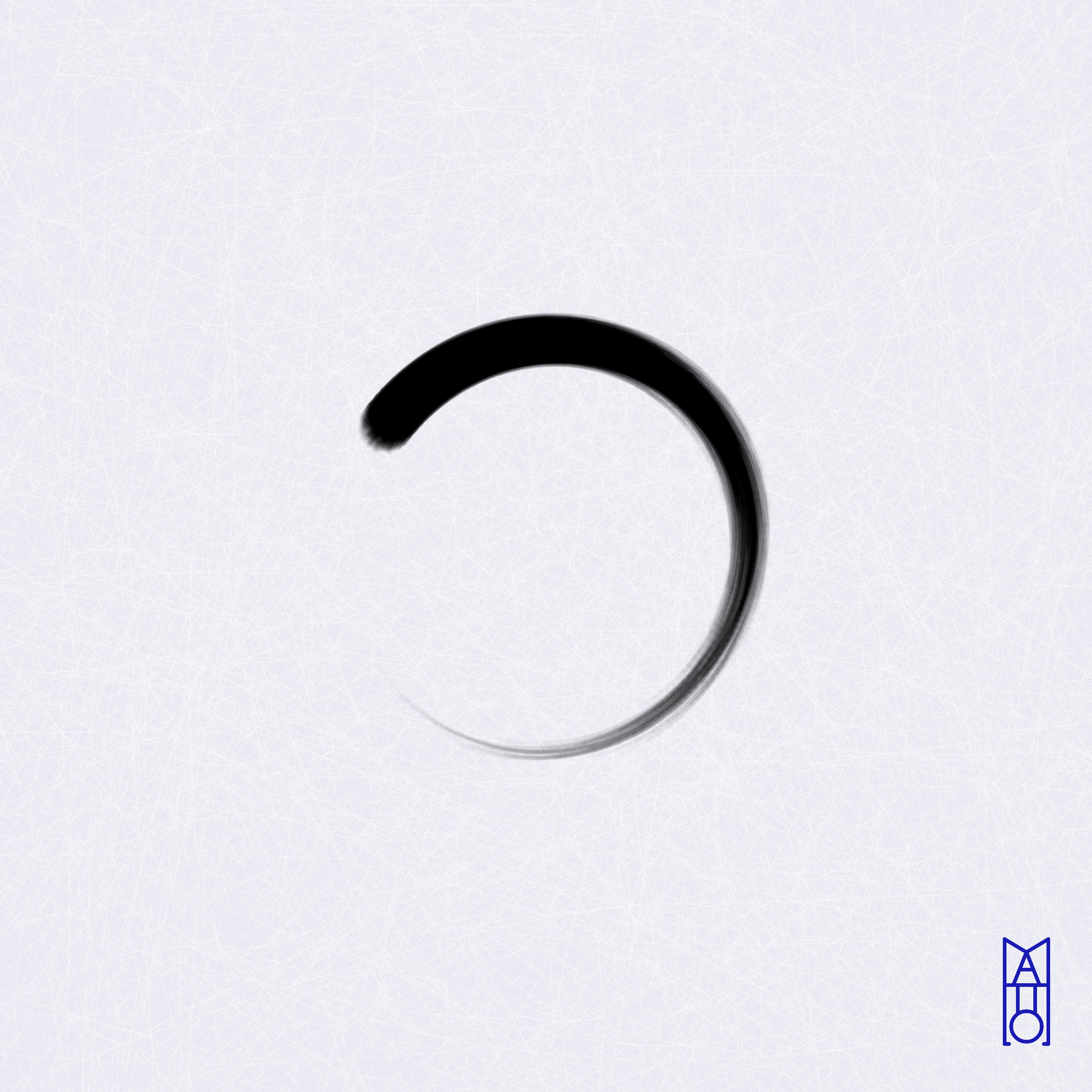 Art Blocks - Art Blocks v2 - Ensō #342 - NFT # 34000342