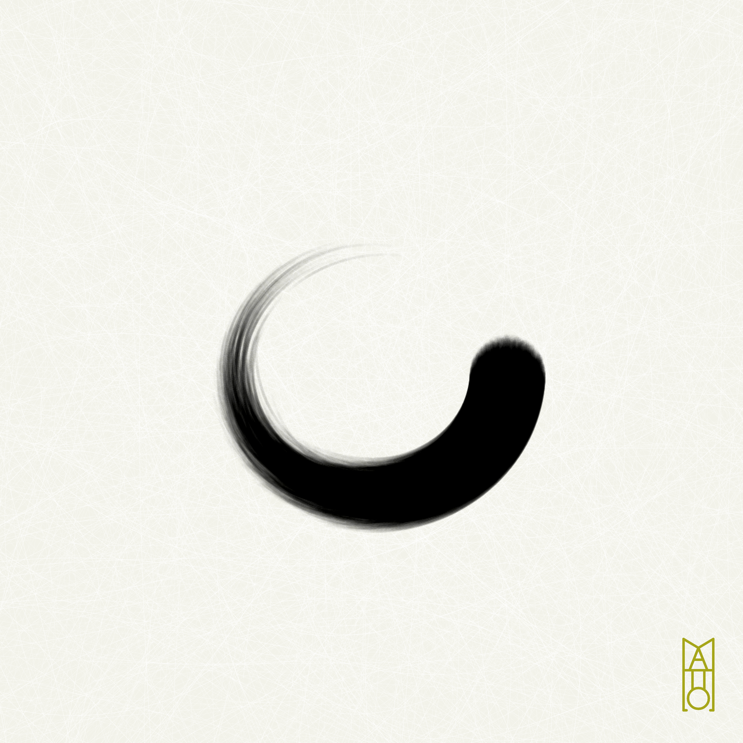 Art Blocks - Art Blocks v2 - Ensō #343 - NFT # 34000343