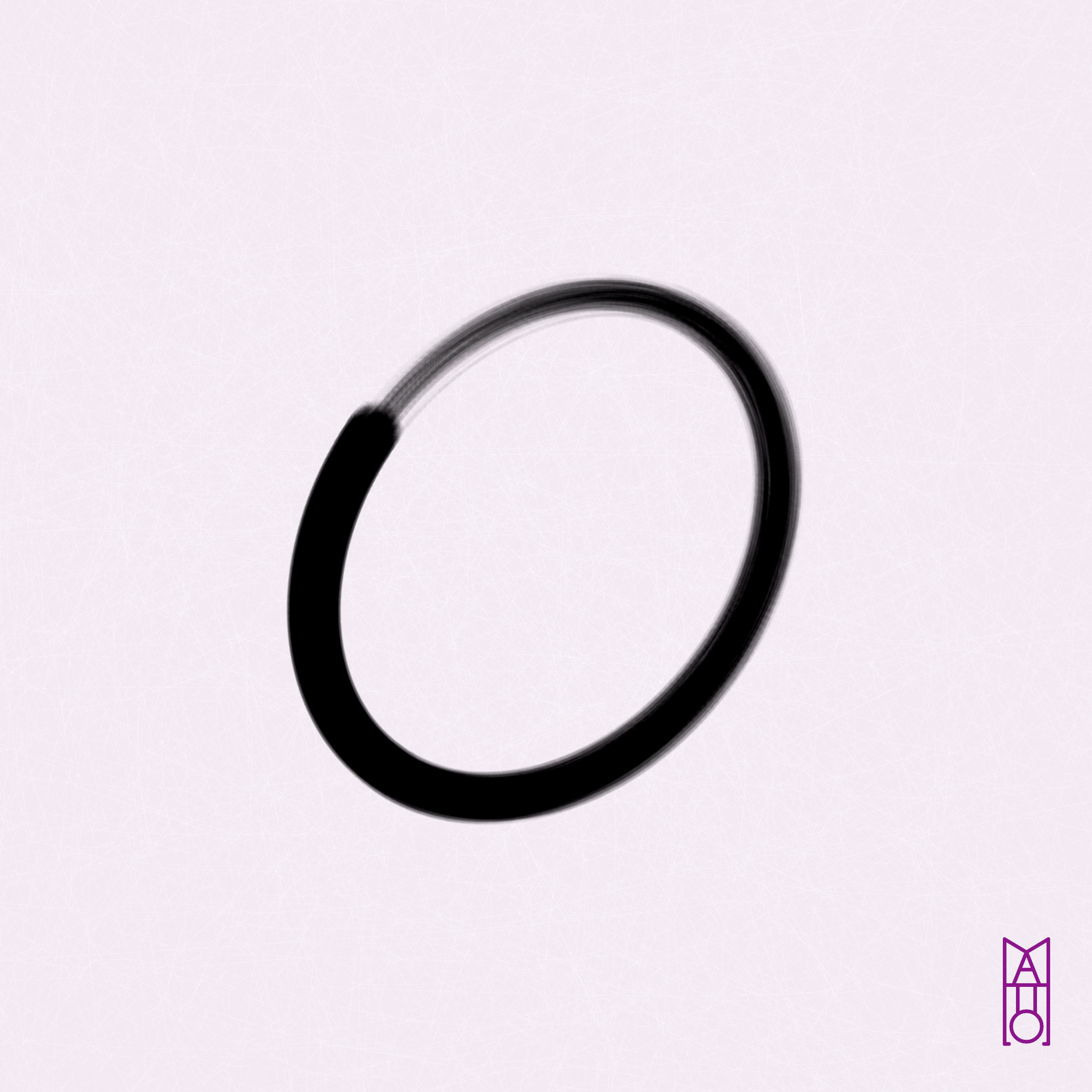 Art Blocks - Art Blocks v2 - Ensō #349 - NFT # 34000349