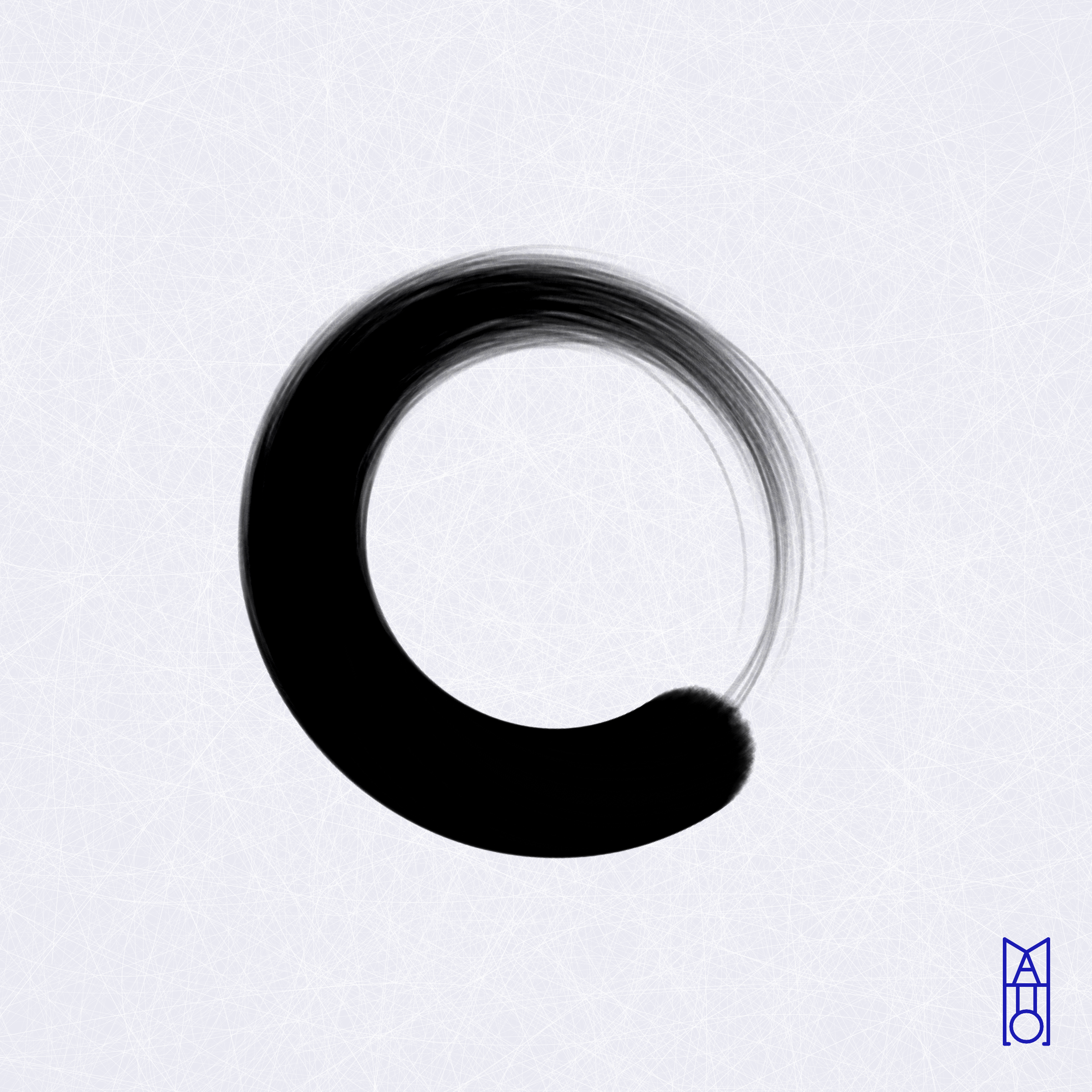 Art Blocks - Art Blocks v2 - Ensō #354 - NFT # 34000354