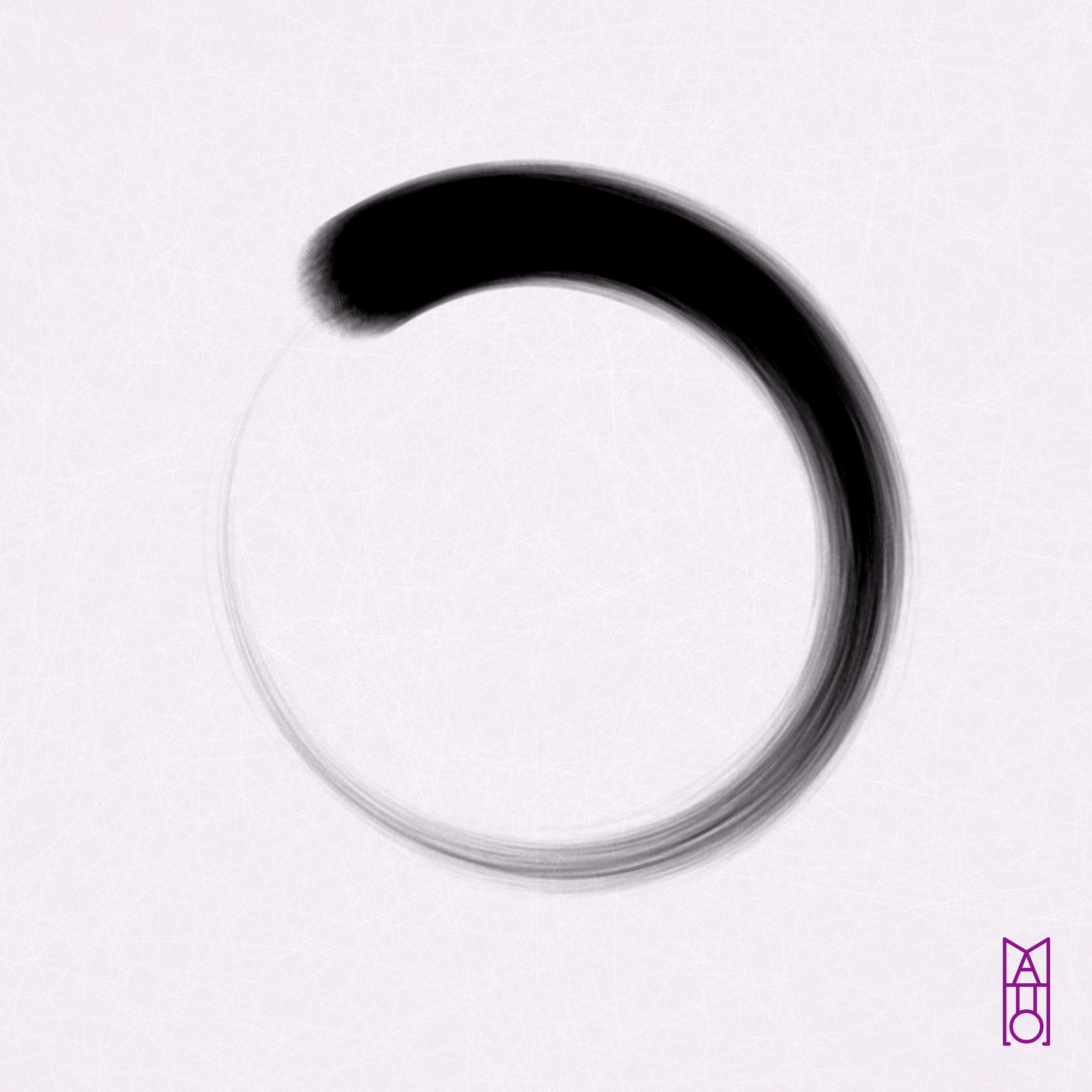 Art Blocks - Art Blocks v2 - Ensō #356 - NFT # 34000356