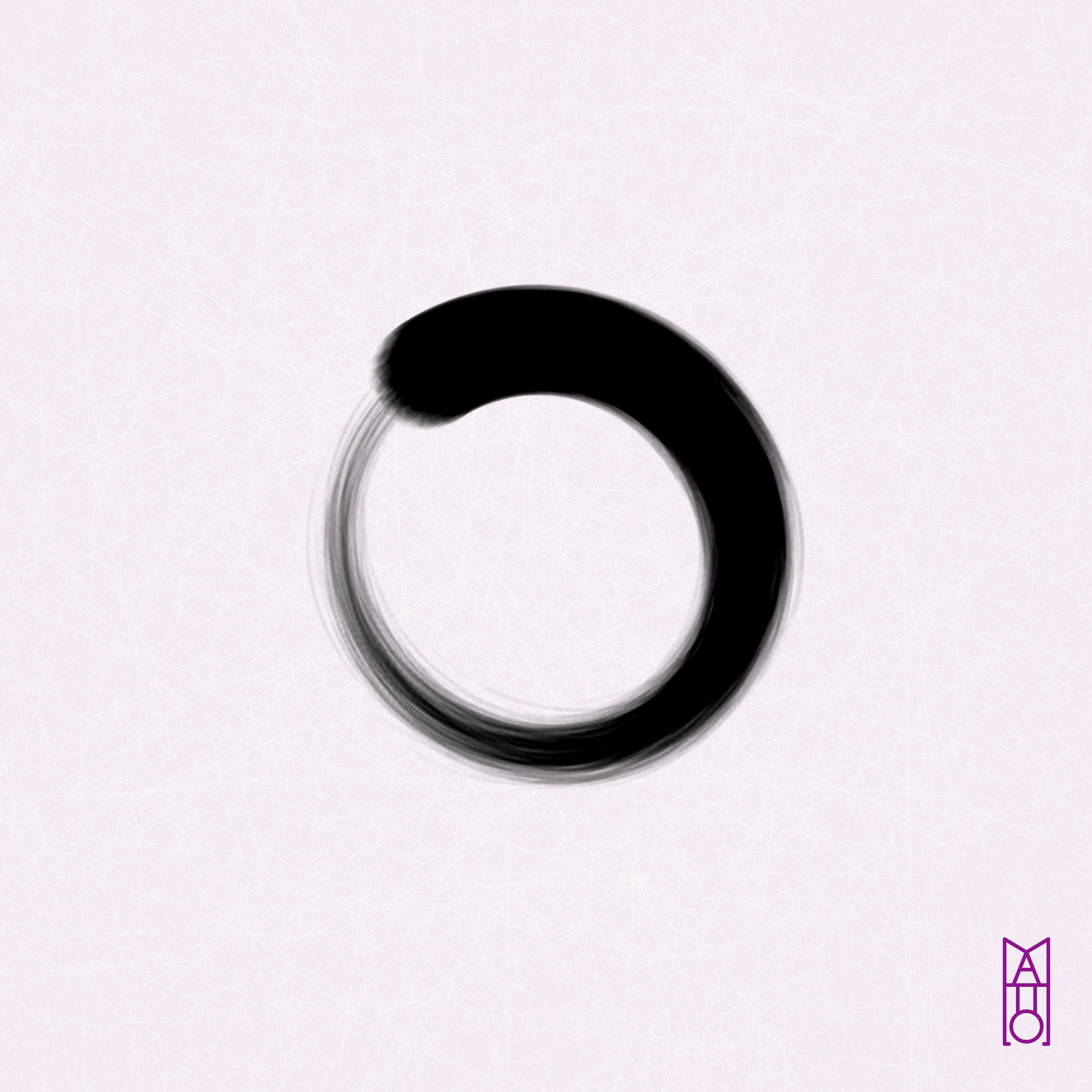 Art Blocks - Art Blocks v2 - Ensō #360 - NFT # 34000360