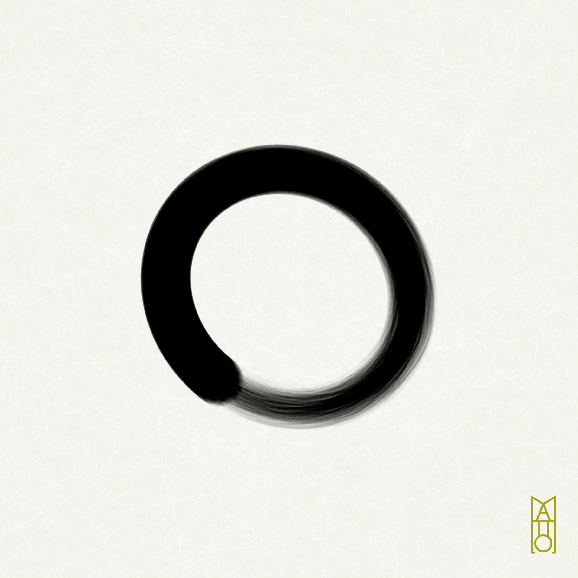 Art Blocks - Art Blocks v2 - Ensō #367 - NFT # 34000367