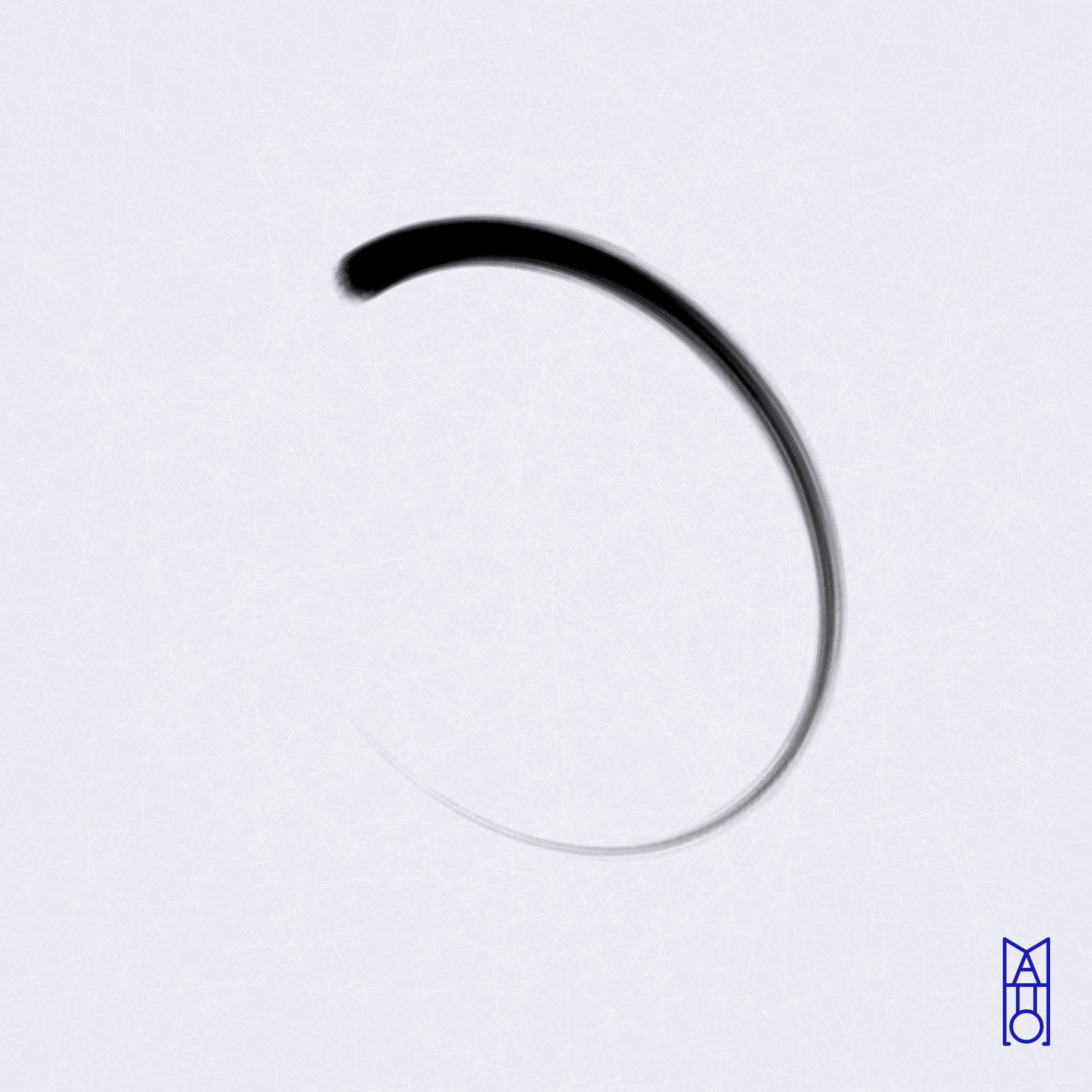 Art Blocks - Art Blocks v2 - Ensō #369 - NFT # 34000369