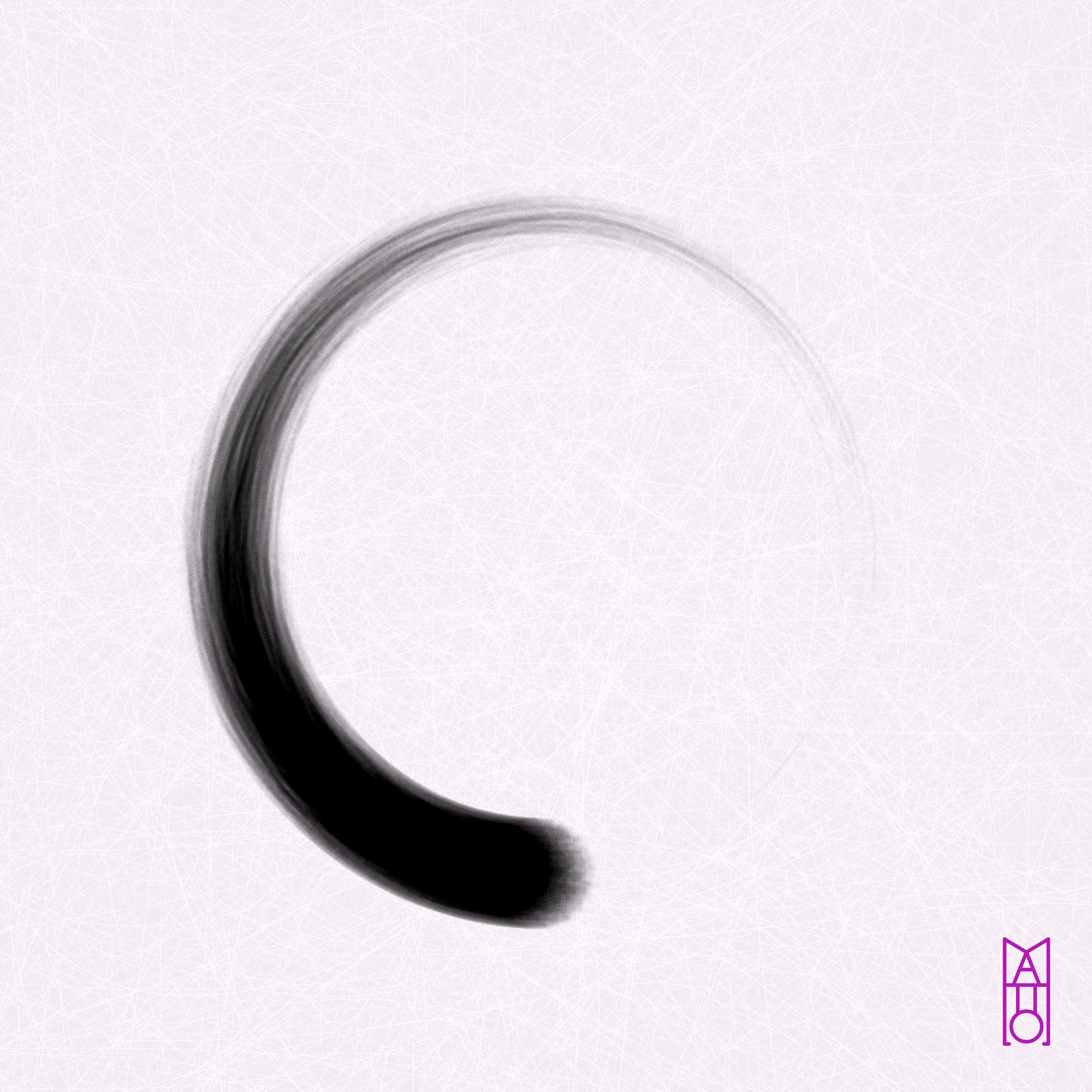 Art Blocks - Art Blocks v2 - Ensō #394 - NFT # 34000394