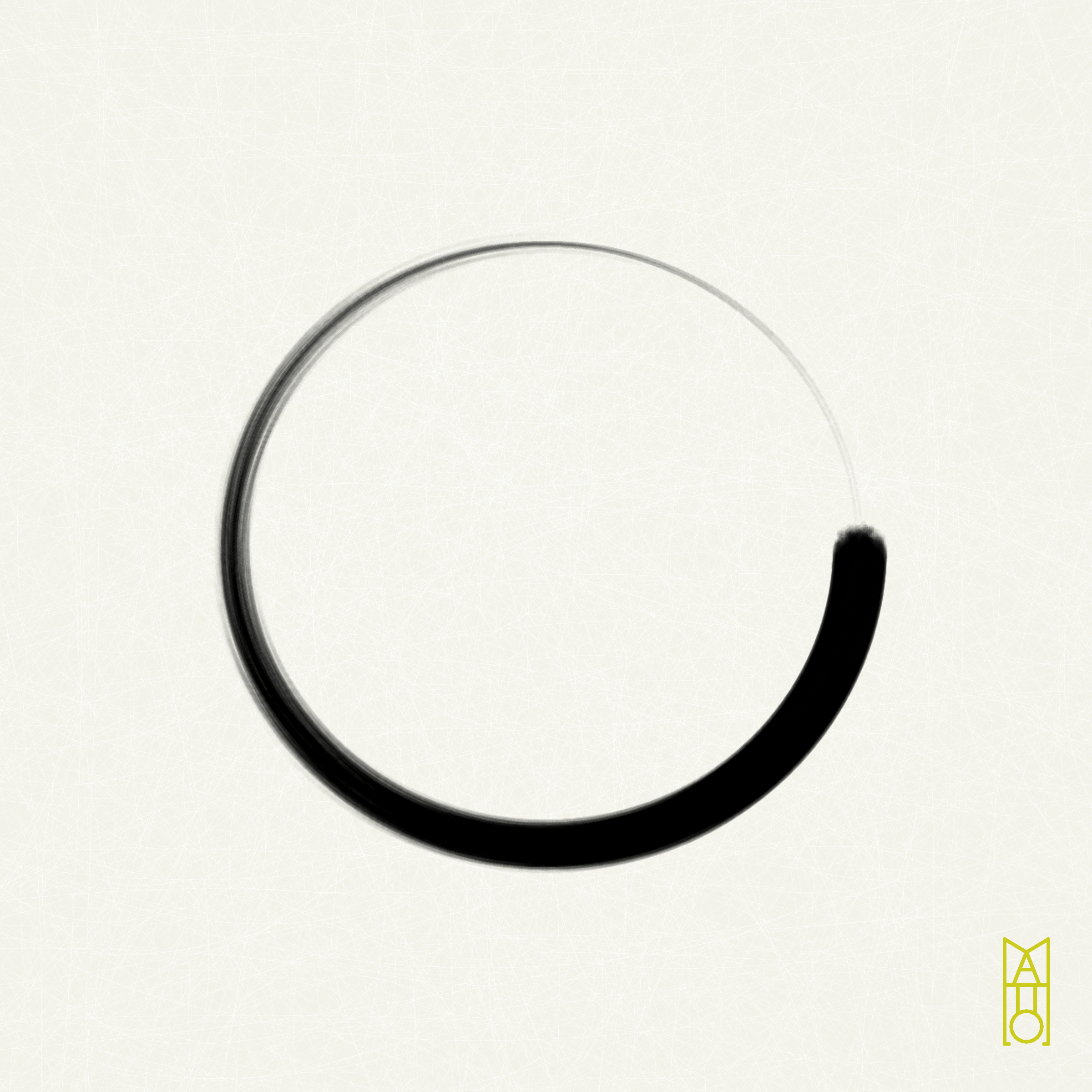 Art Blocks - Art Blocks v2 - Ensō #397 - NFT # 34000397