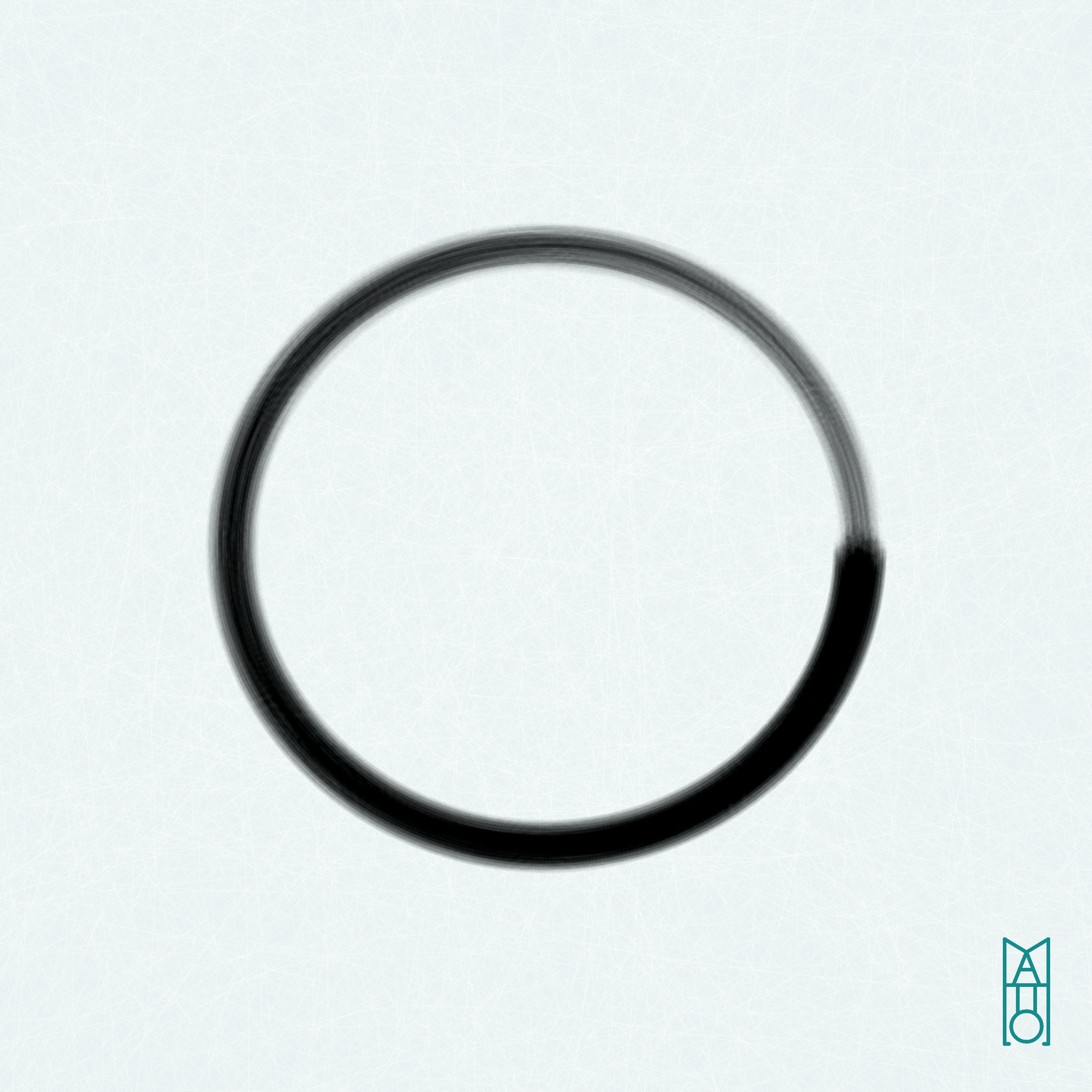 Art Blocks - Art Blocks v2 - Ensō #402 - NFT # 34000402