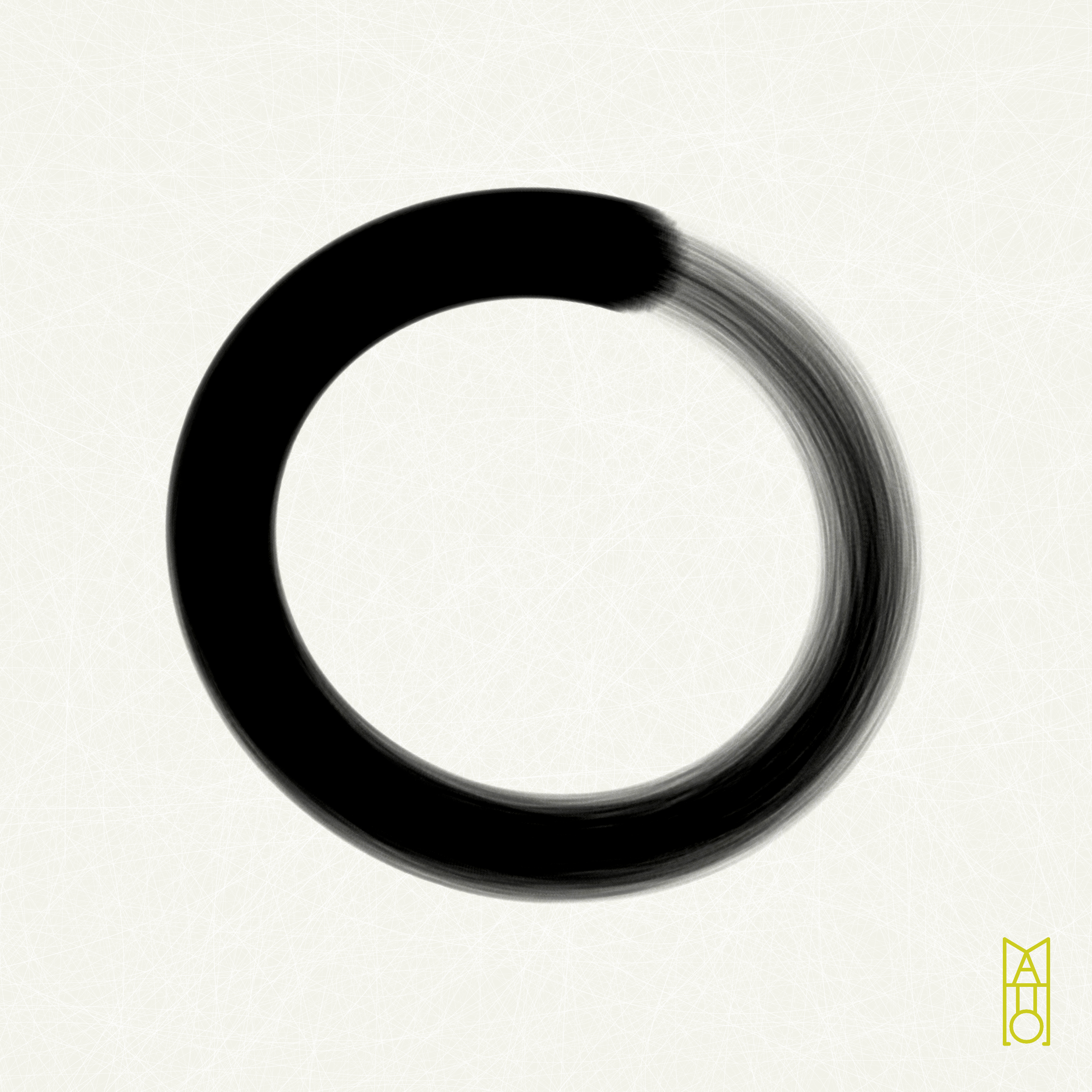 Art Blocks - Art Blocks v2 - Ensō #403 - NFT # 34000403