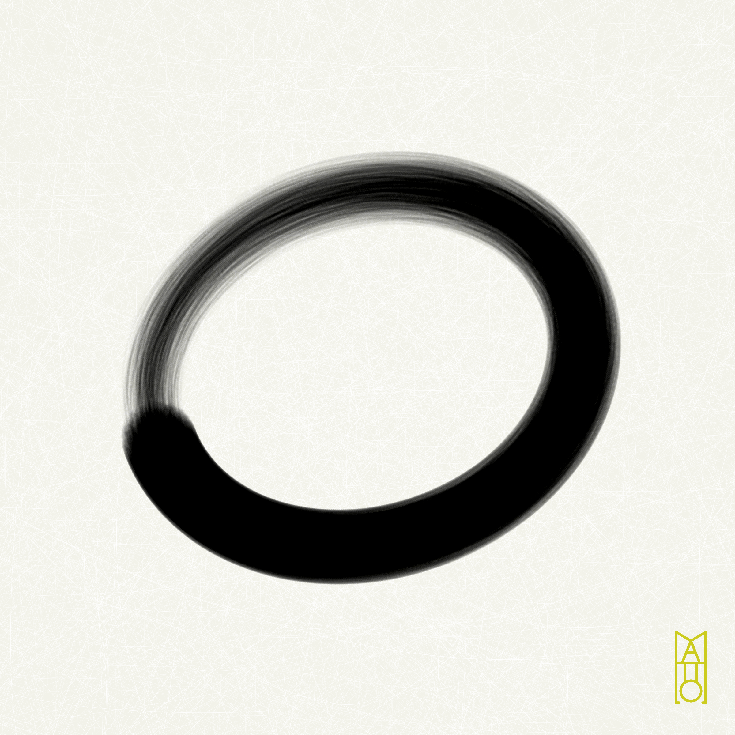 Art Blocks - Art Blocks v2 - Ensō #404 - NFT # 34000404