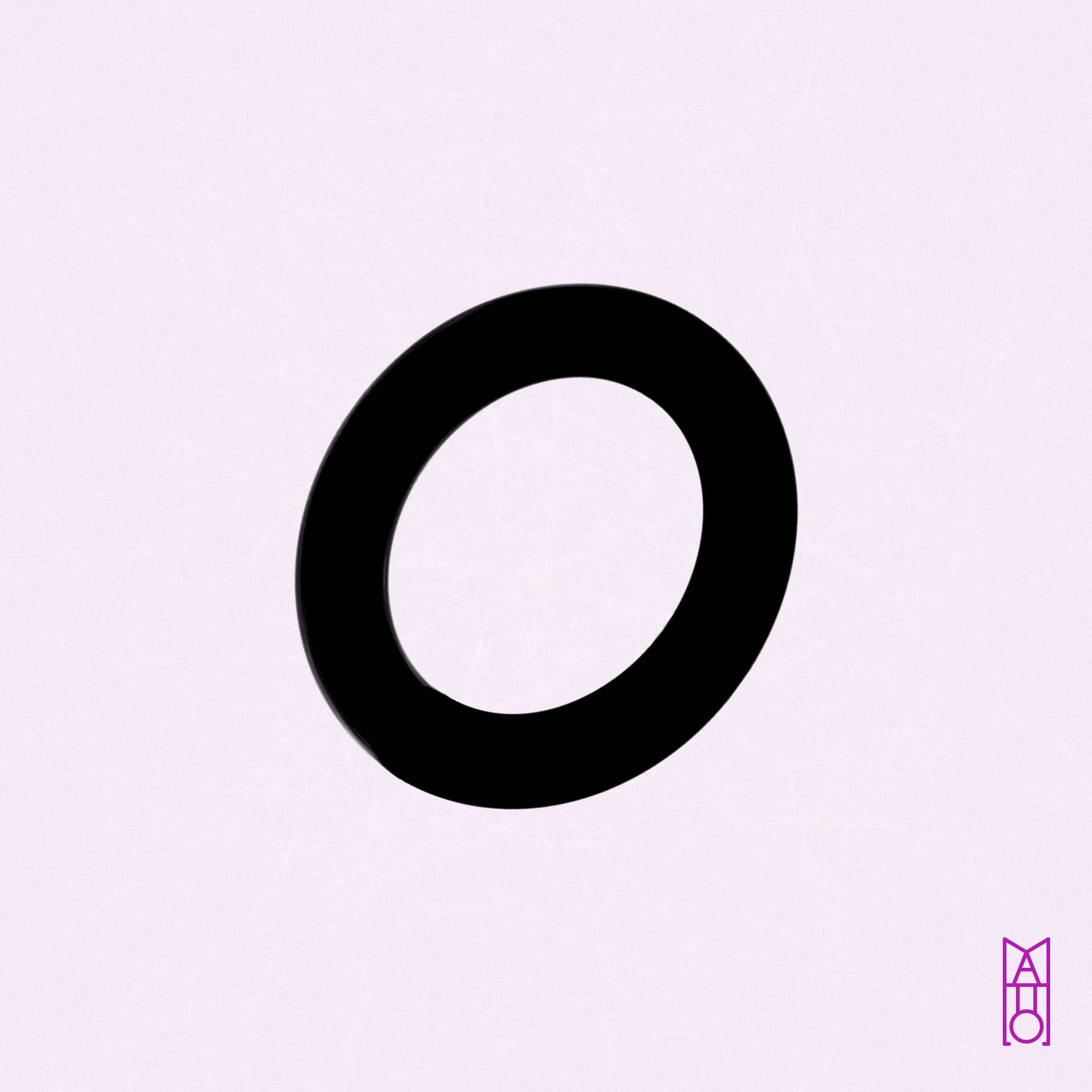 Art Blocks - Art Blocks v2 - Ensō #422 - NFT # 34000422