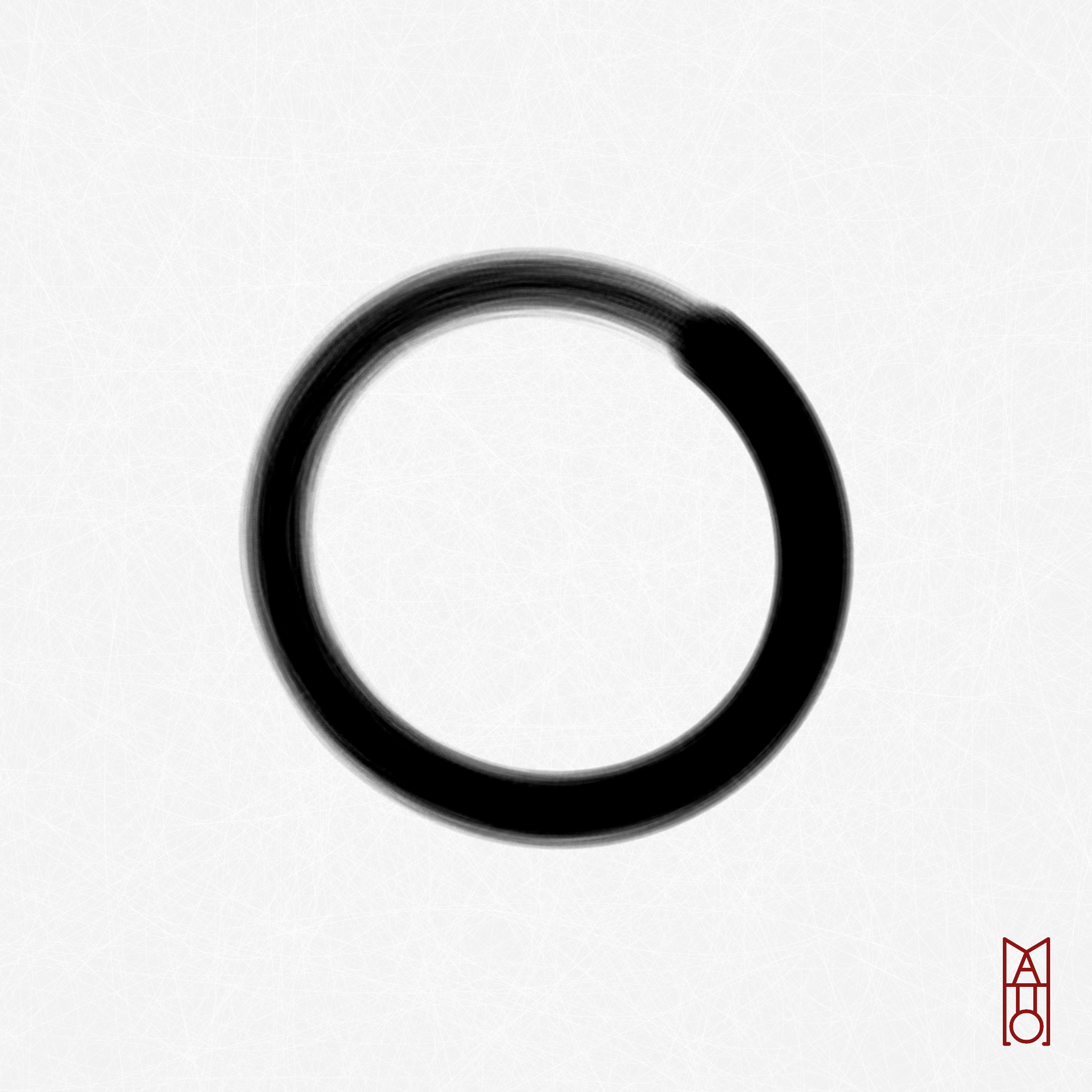 Art Blocks - Art Blocks v2 - Ensō #423 - NFT # 34000423