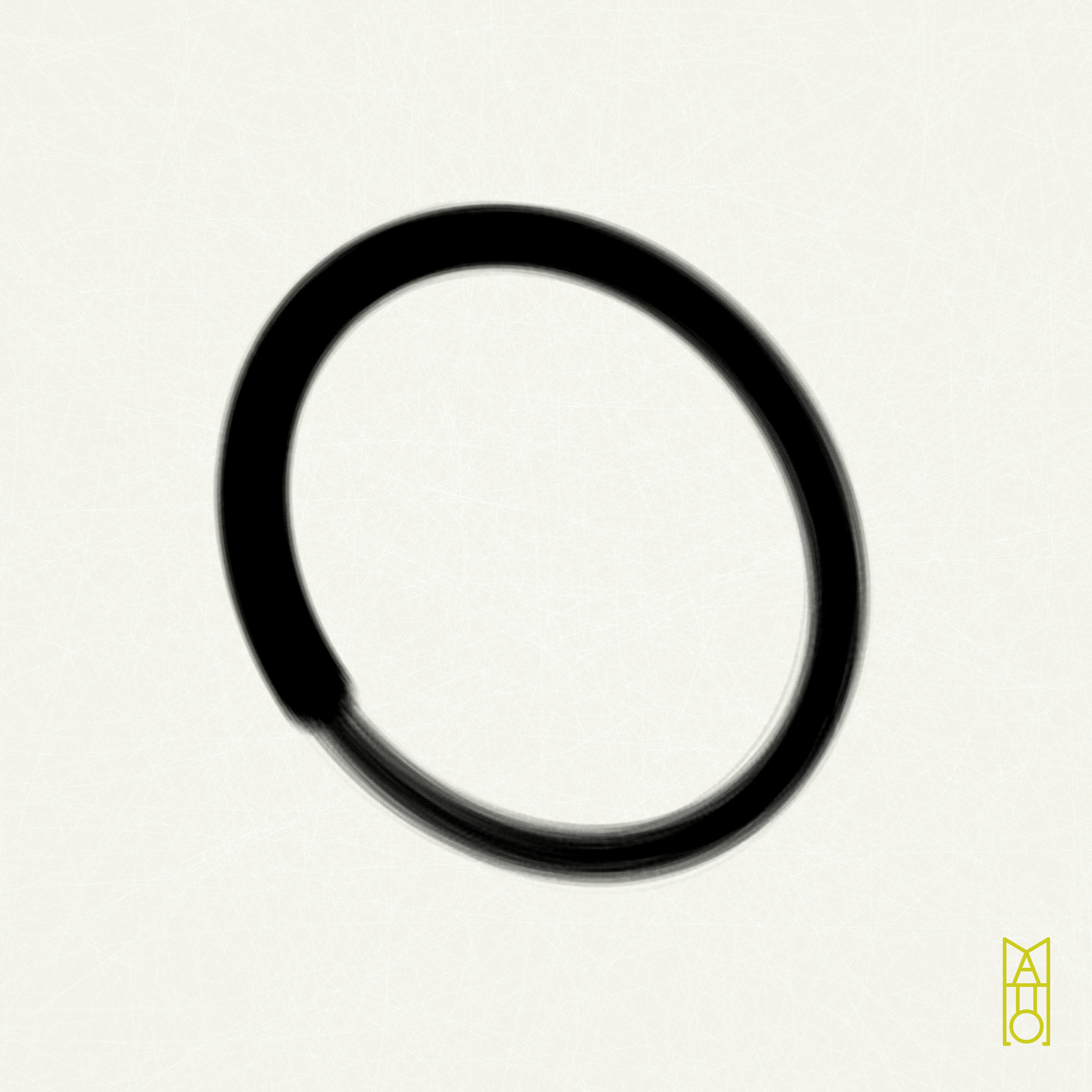 Art Blocks - Art Blocks v2 - Ensō #429 - NFT # 34000429