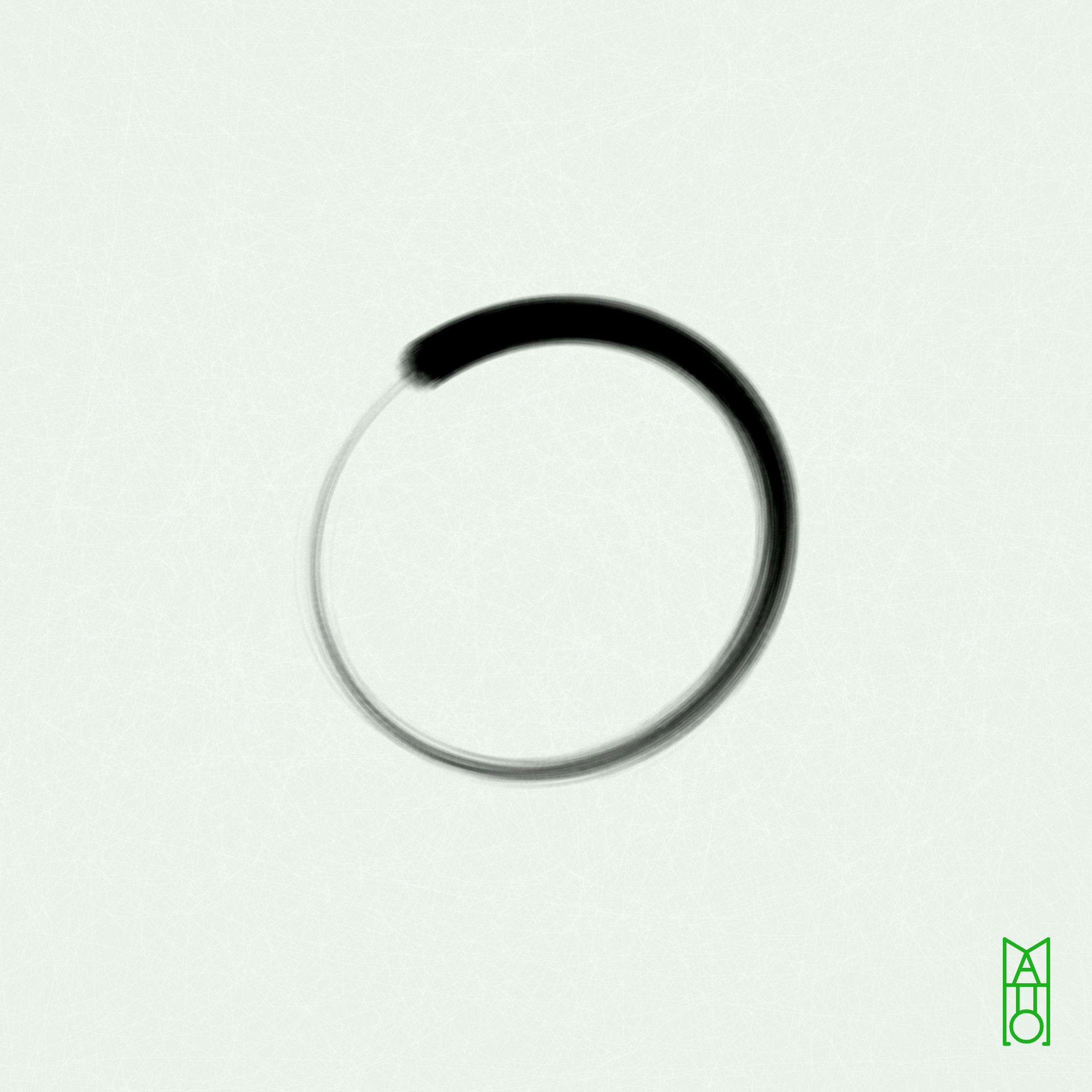 Art Blocks - Art Blocks v2 - Ensō #430 - NFT # 34000430