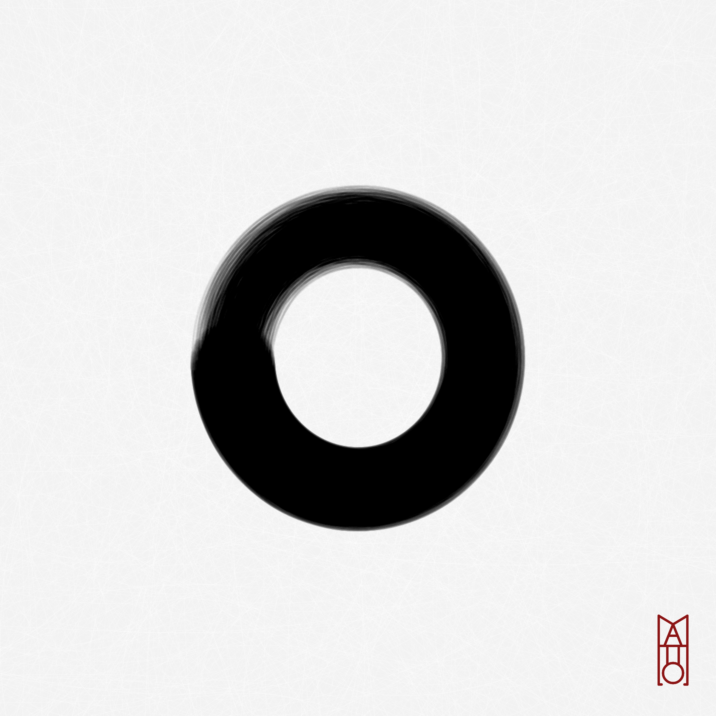 Art Blocks - Art Blocks v2 - Ensō #441 - NFT # 34000441