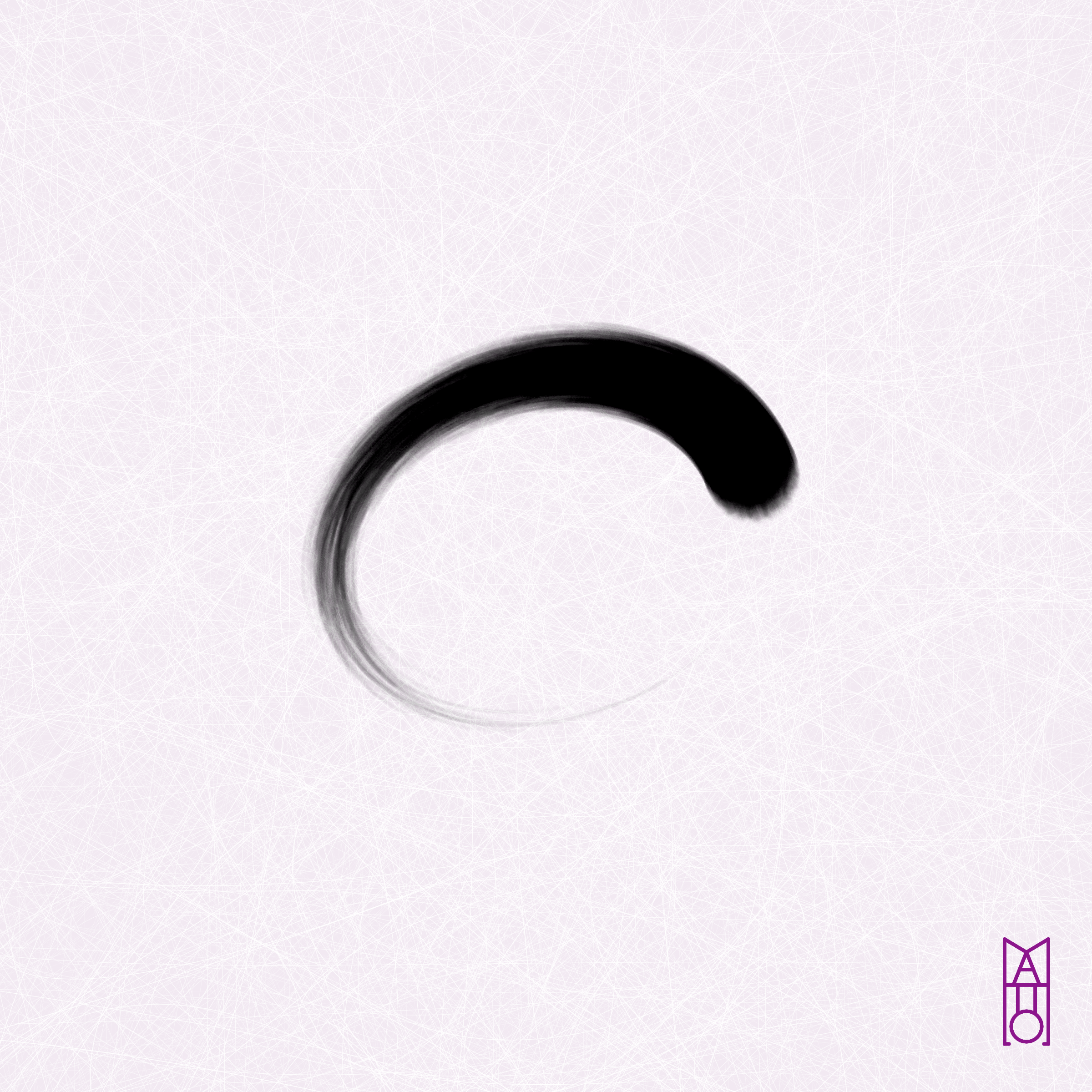 Art Blocks - Art Blocks v2 - Ensō #443 - NFT # 34000443