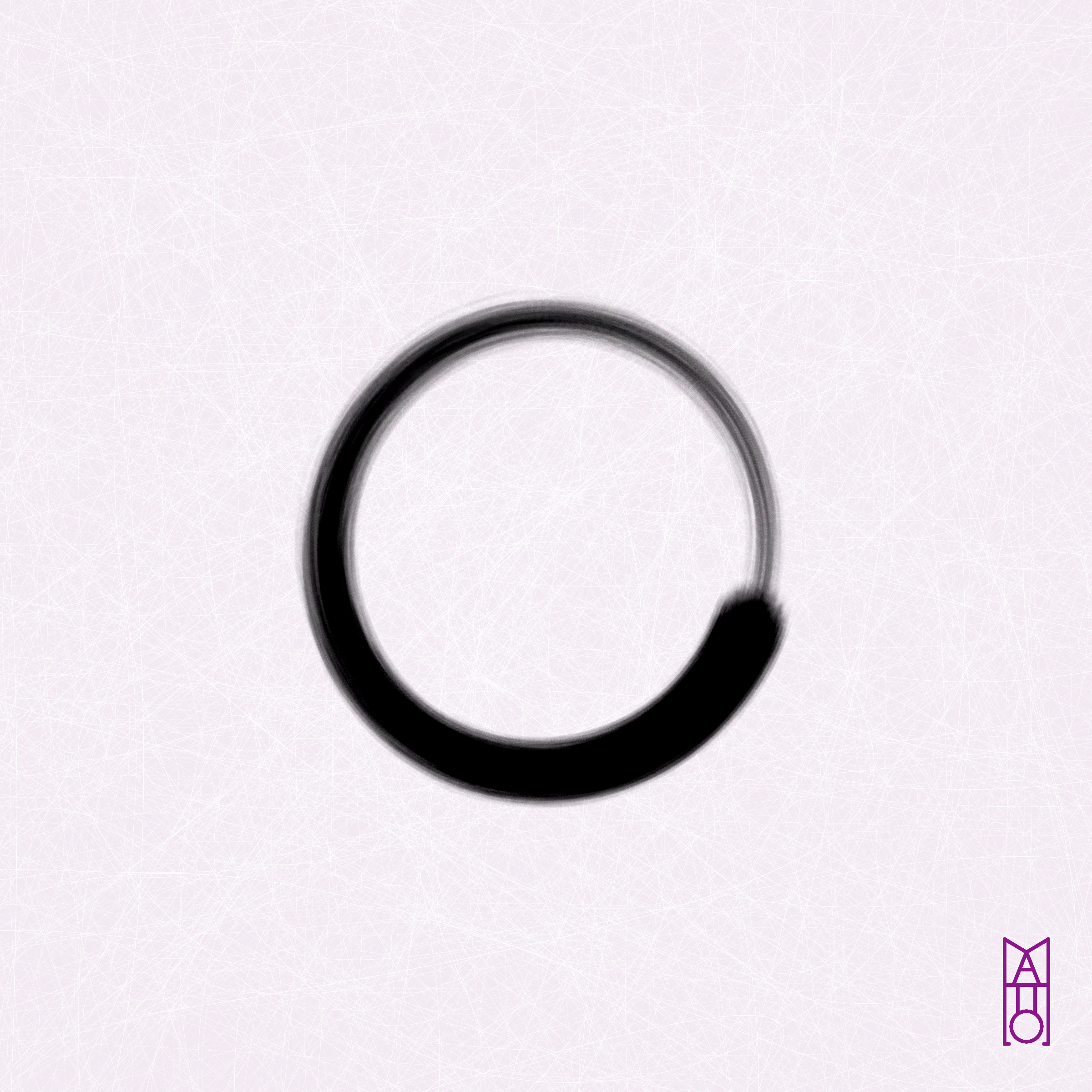 Art Blocks - Art Blocks v2 - Ensō #449 - NFT # 34000449