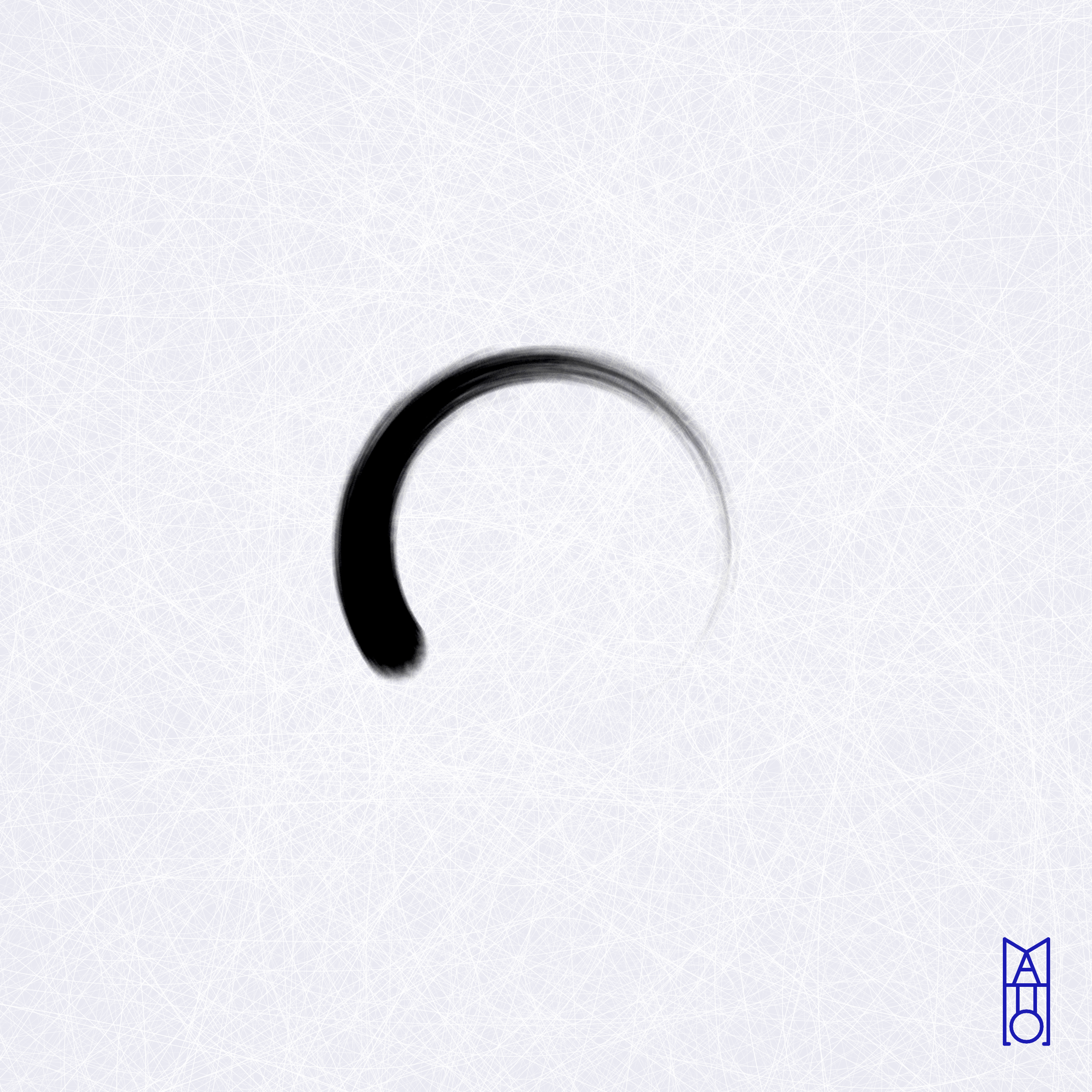 Art Blocks - Art Blocks v2 - Ensō #450 - NFT # 34000450