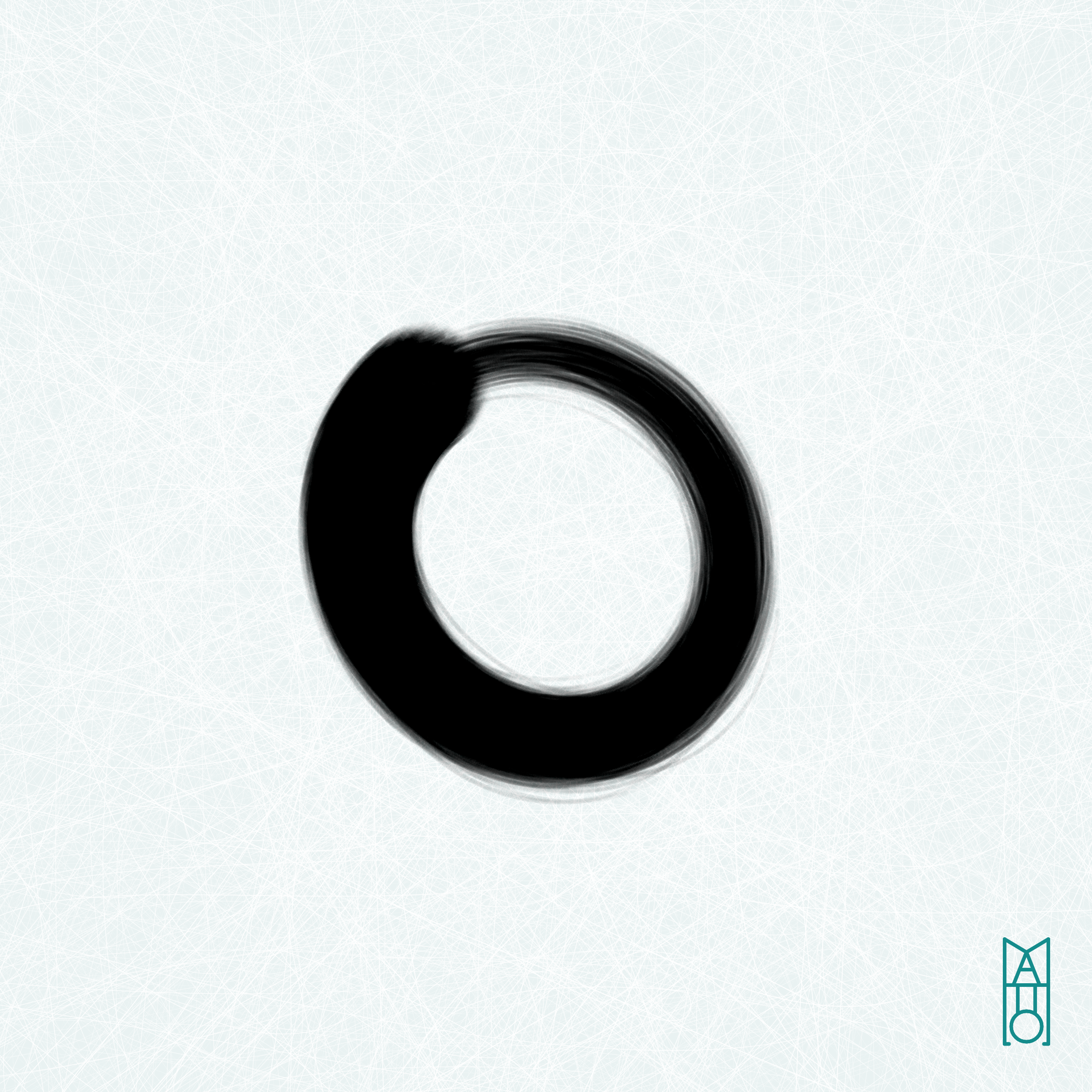 Art Blocks - Art Blocks v2 - Ensō #451 - NFT # 34000451