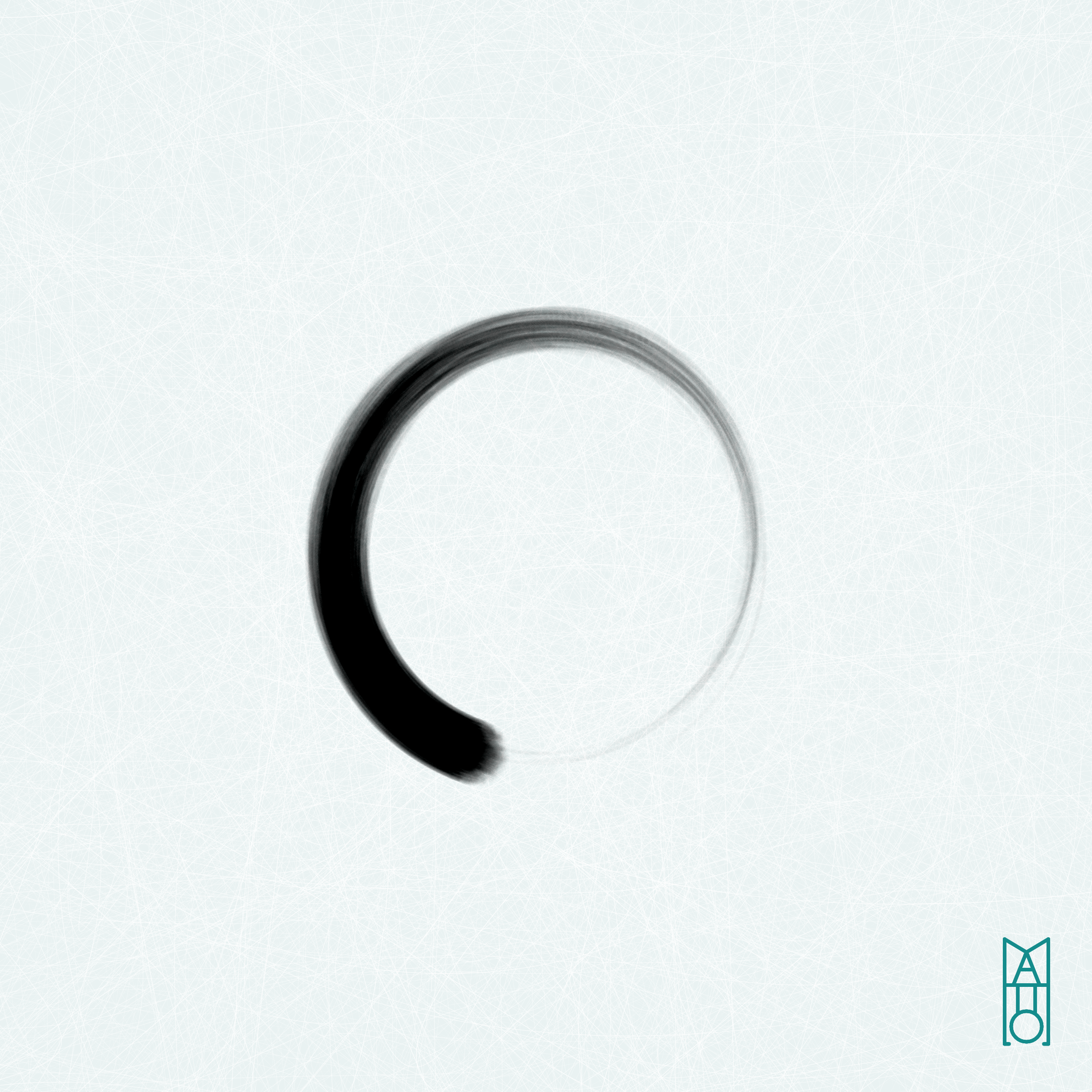 Art Blocks - Art Blocks v2 - Ensō #453 - NFT # 34000453