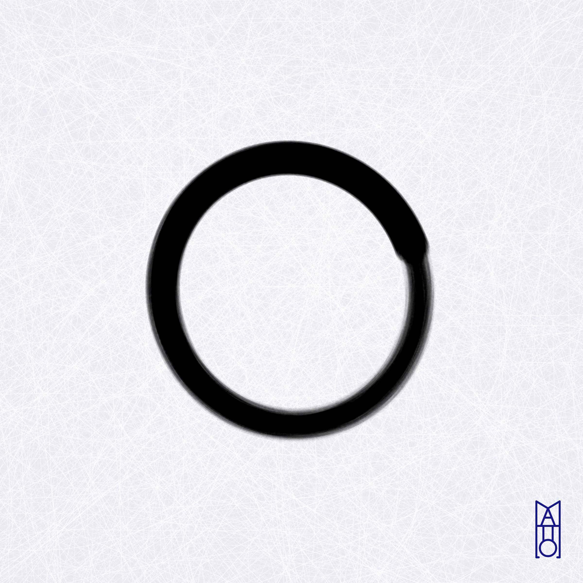 Art Blocks - Art Blocks v2 - Ensō #456 - NFT # 34000456