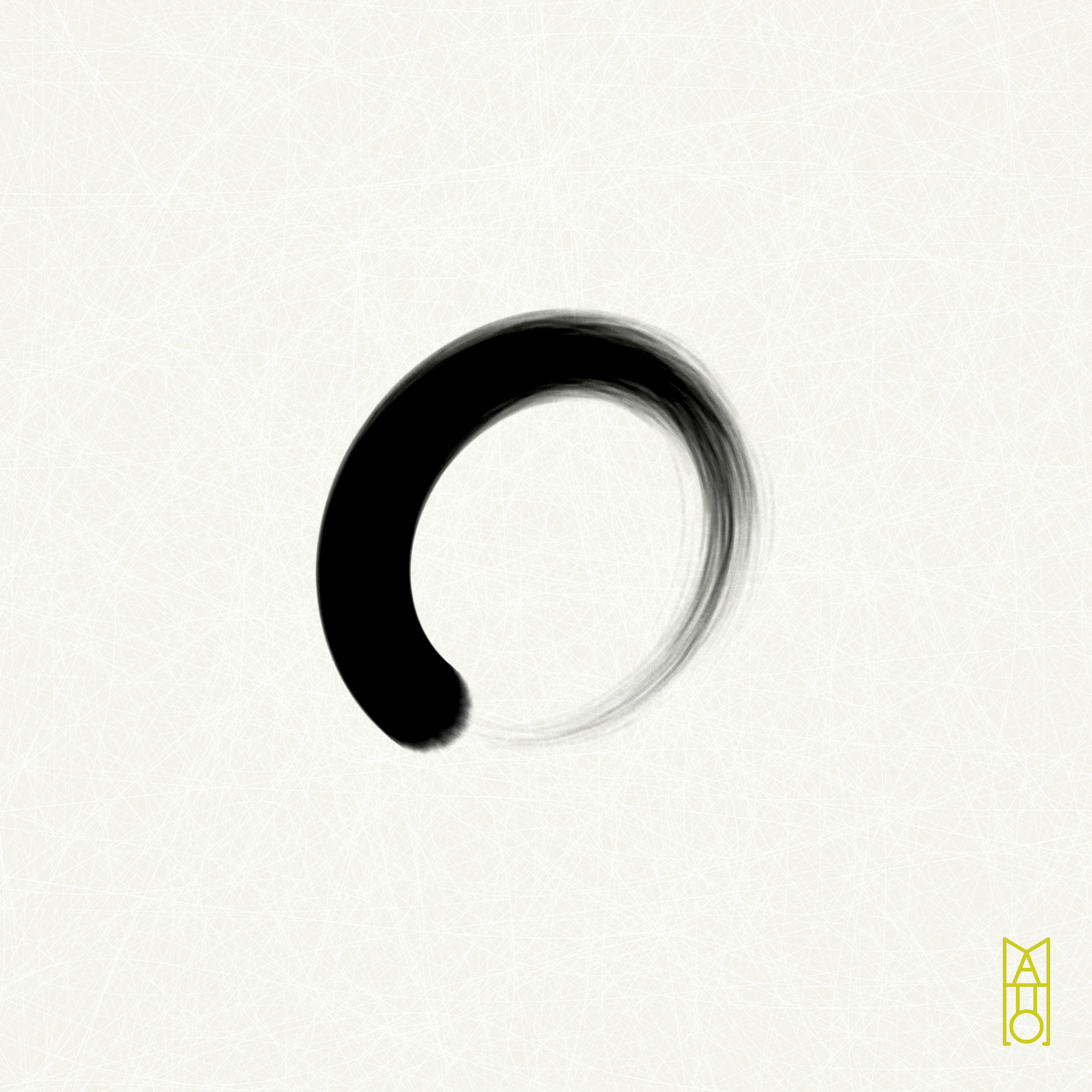 Art Blocks - Art Blocks v2 - Ensō #459 - NFT # 34000459