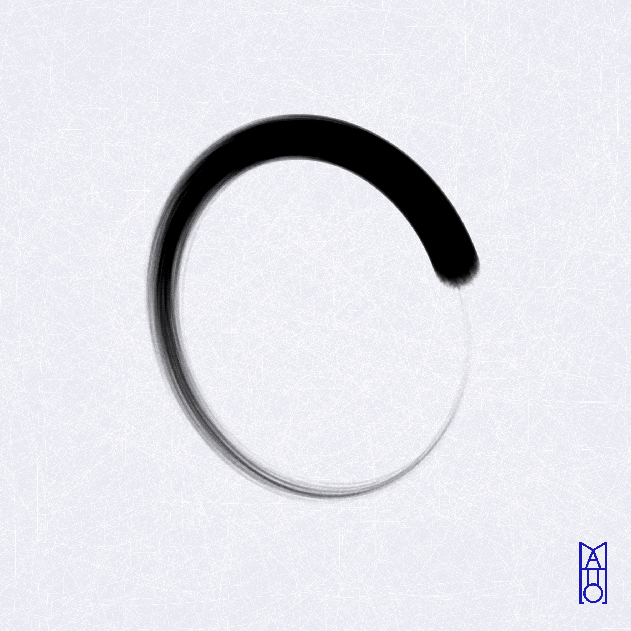 Art Blocks - Art Blocks v2 - Ensō #475 - NFT # 34000475