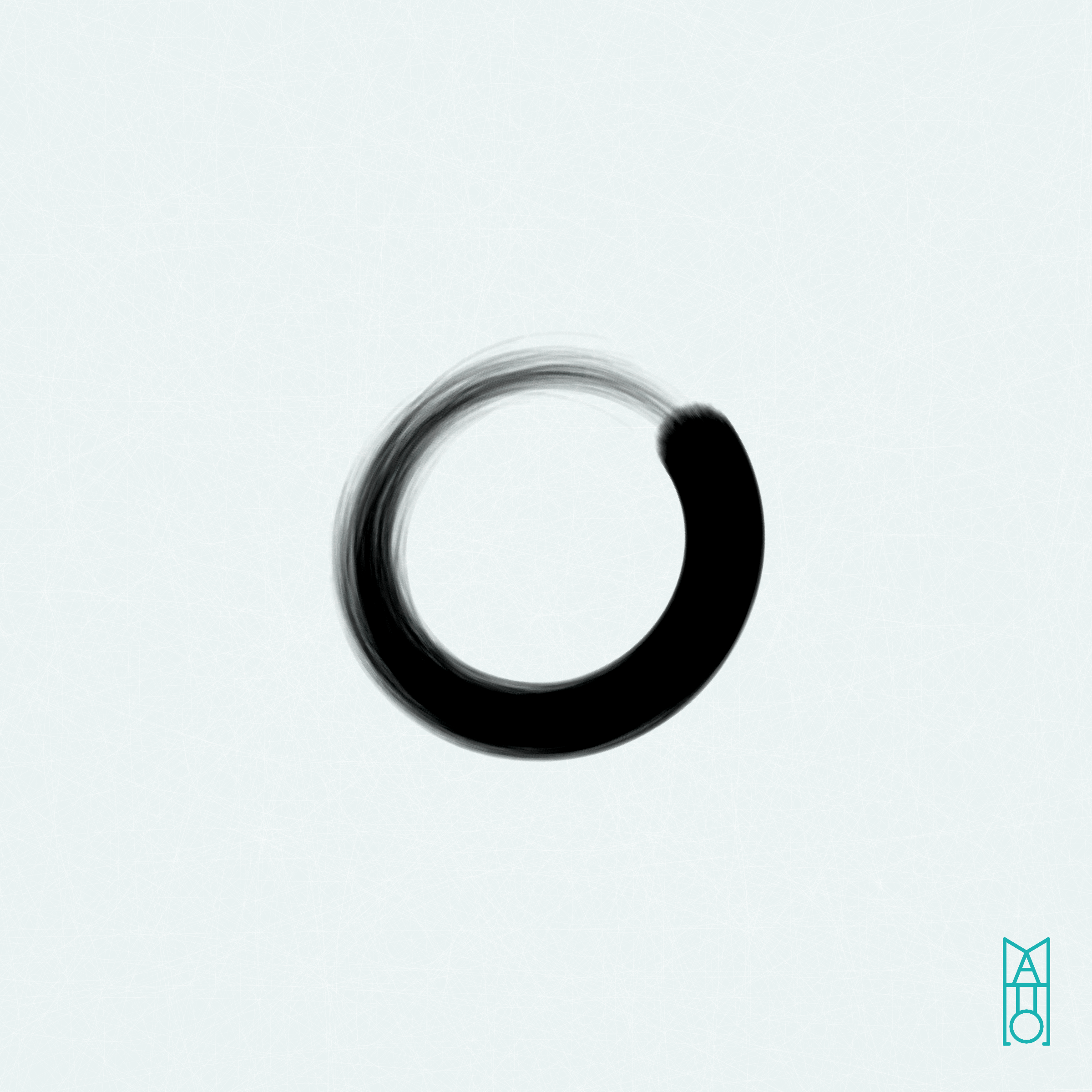 Art Blocks - Art Blocks v2 - Ensō #491 - NFT # 34000491