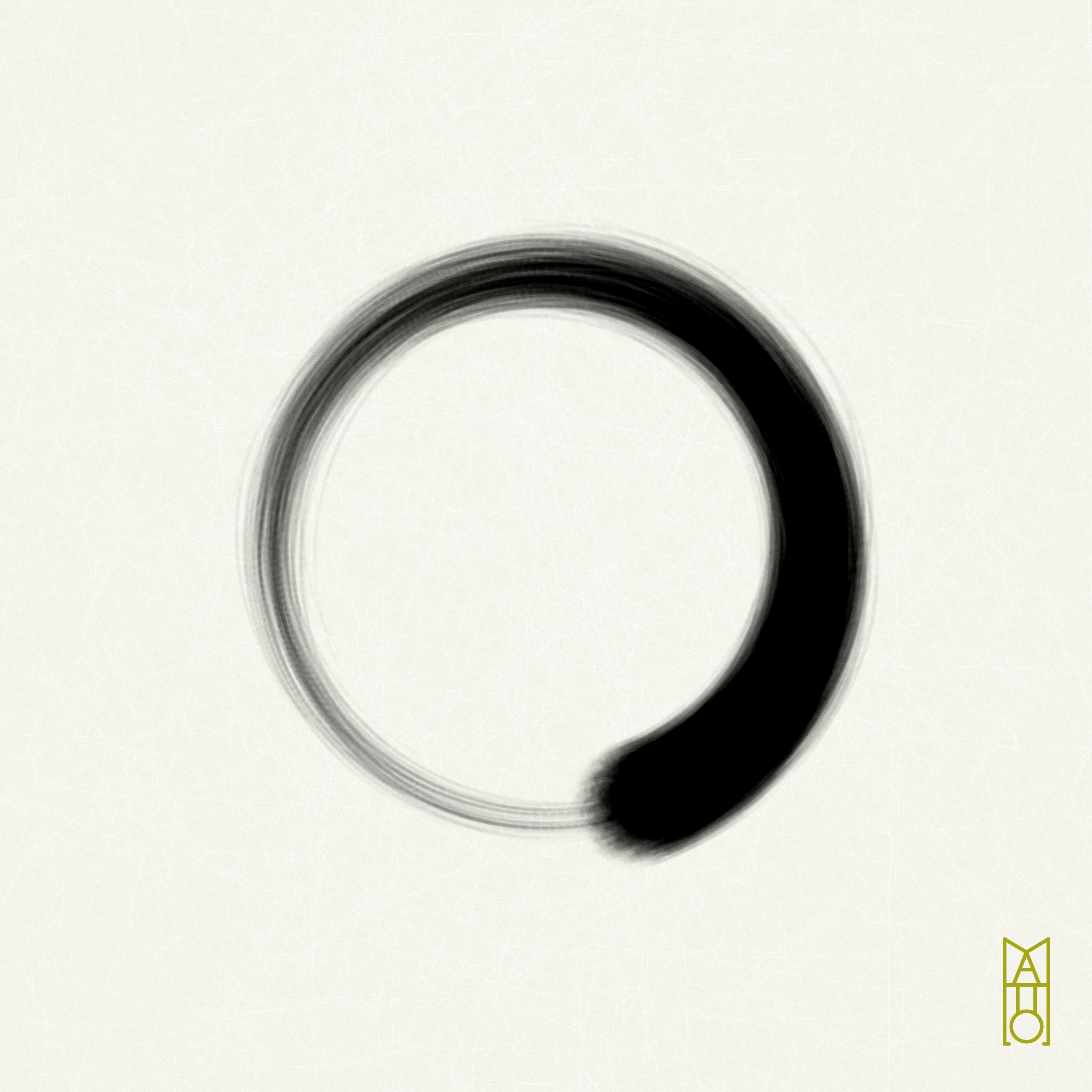 Art Blocks - Art Blocks v2 - Ensō #494 - NFT # 34000494