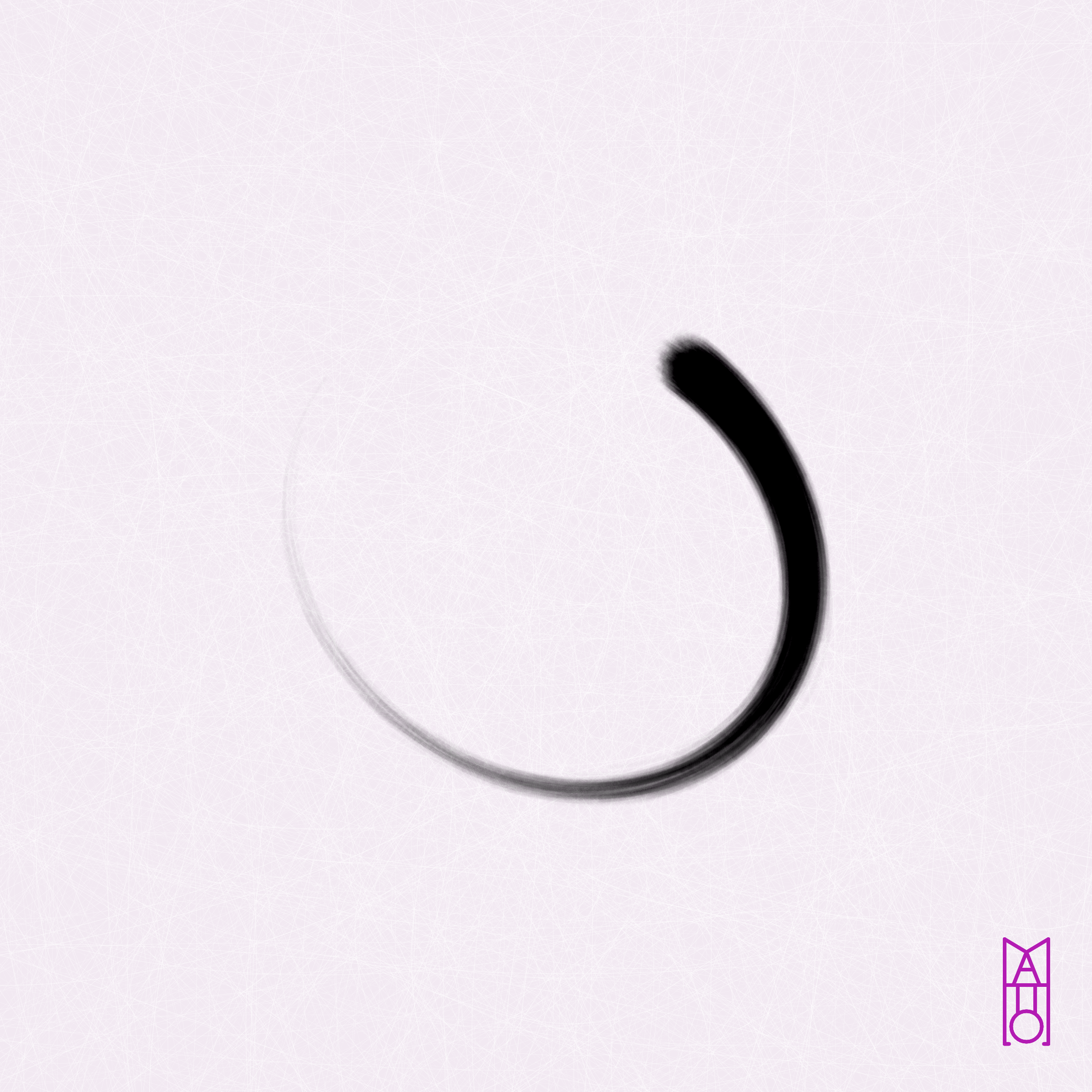 Art Blocks - Art Blocks v2 - Ensō #506 - NFT # 34000506