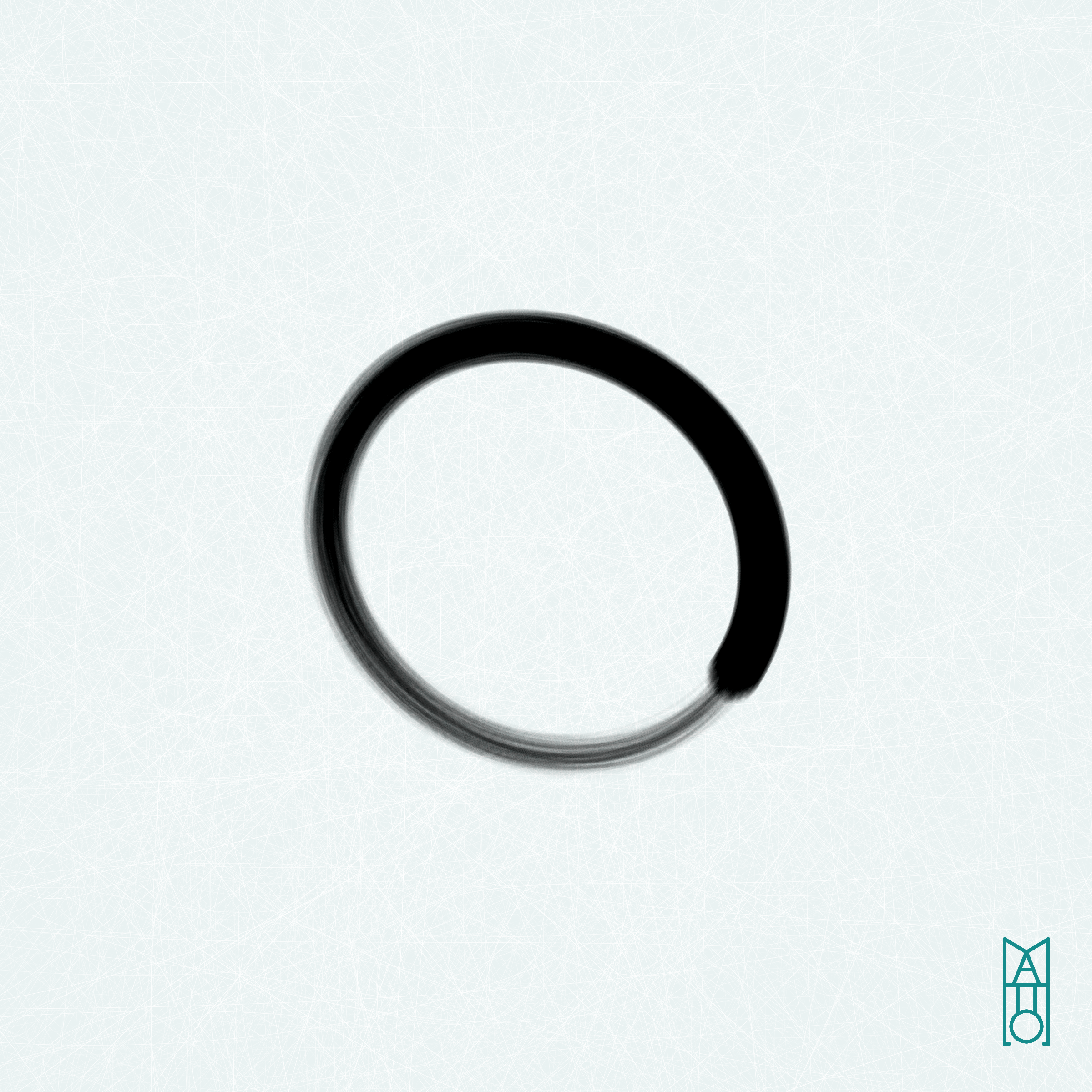 Art Blocks - Art Blocks v2 - Ensō #507 - NFT # 34000507