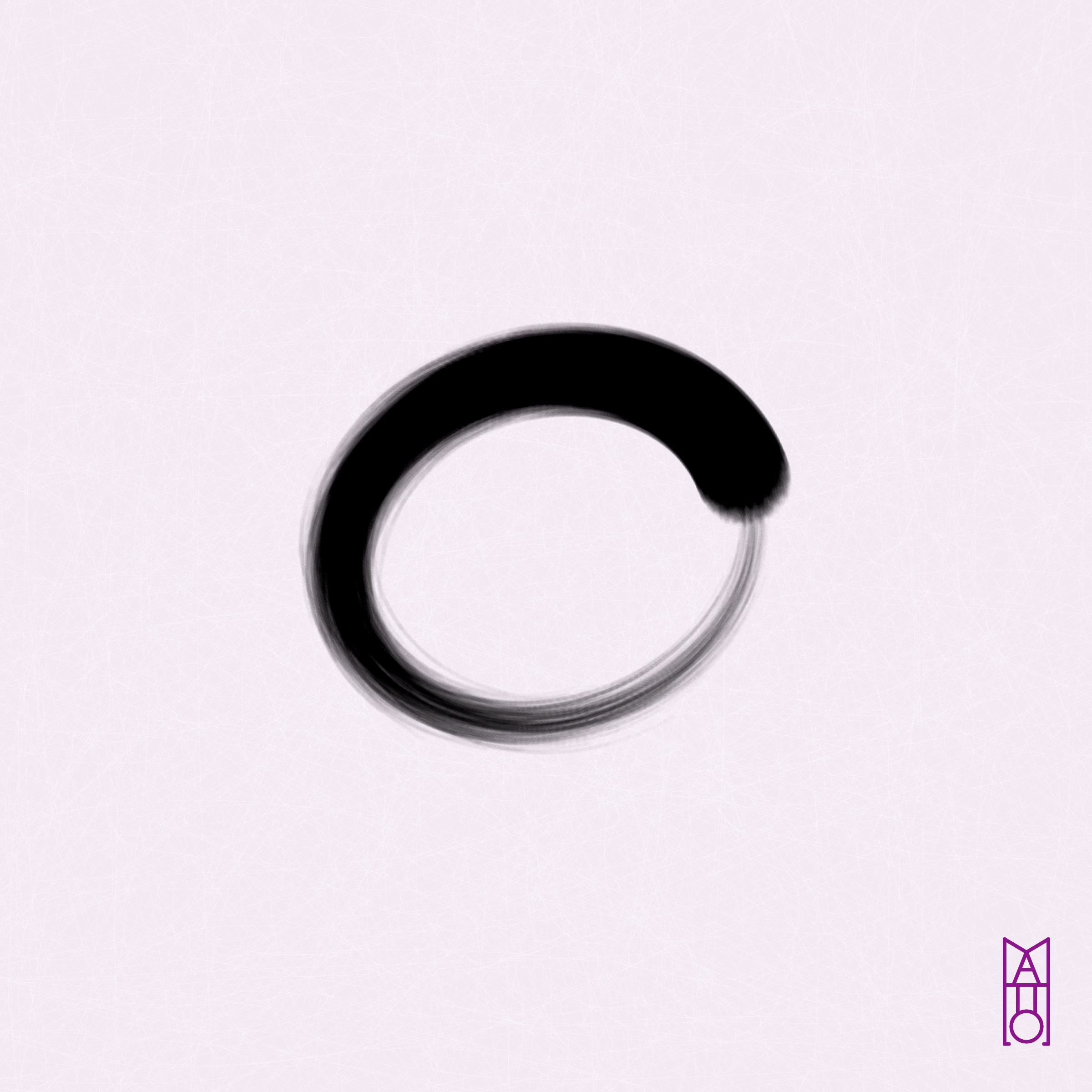 Art Blocks - Art Blocks v2 - Ensō #519 - NFT # 34000519