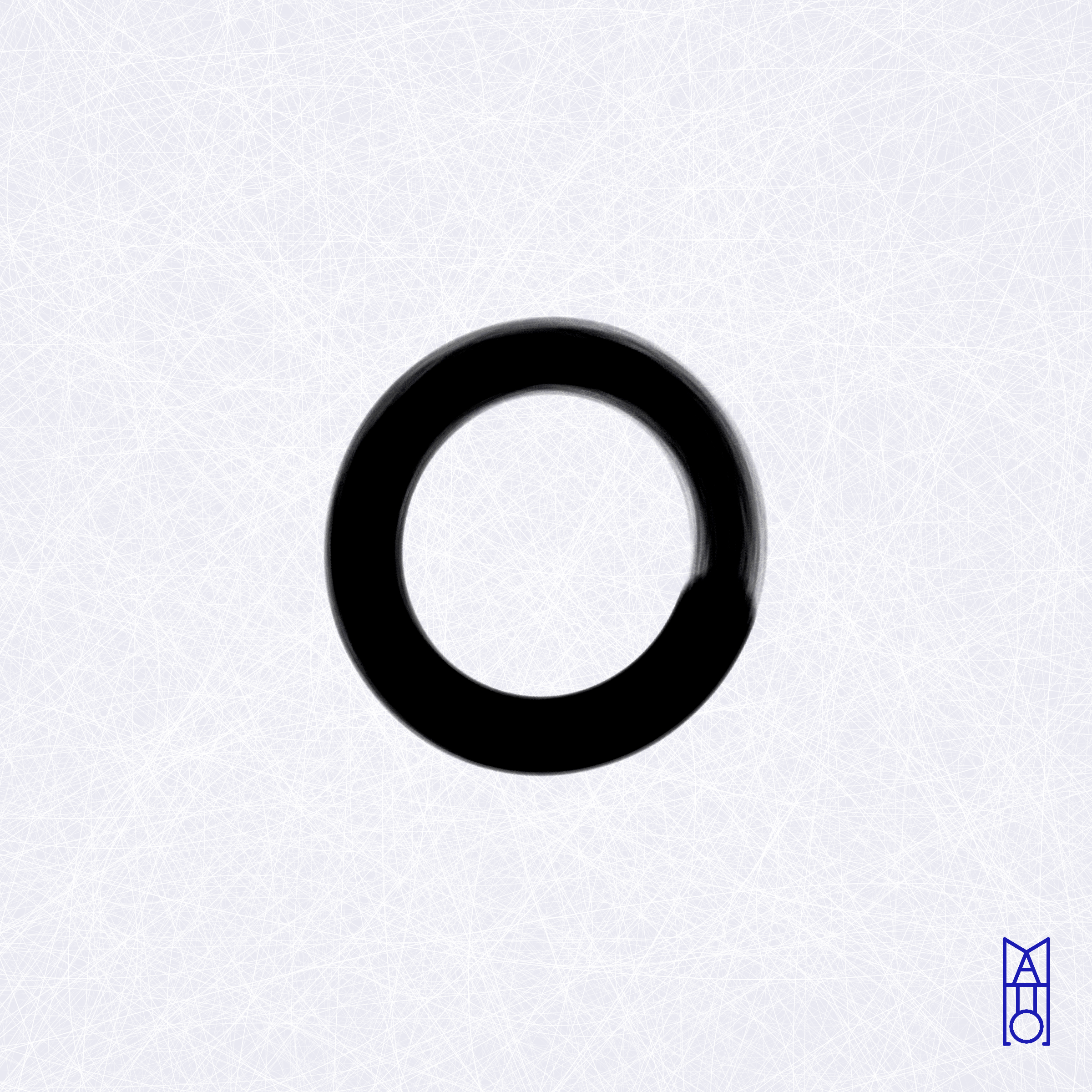 Art Blocks - Art Blocks v2 - Ensō #523 - NFT # 34000523