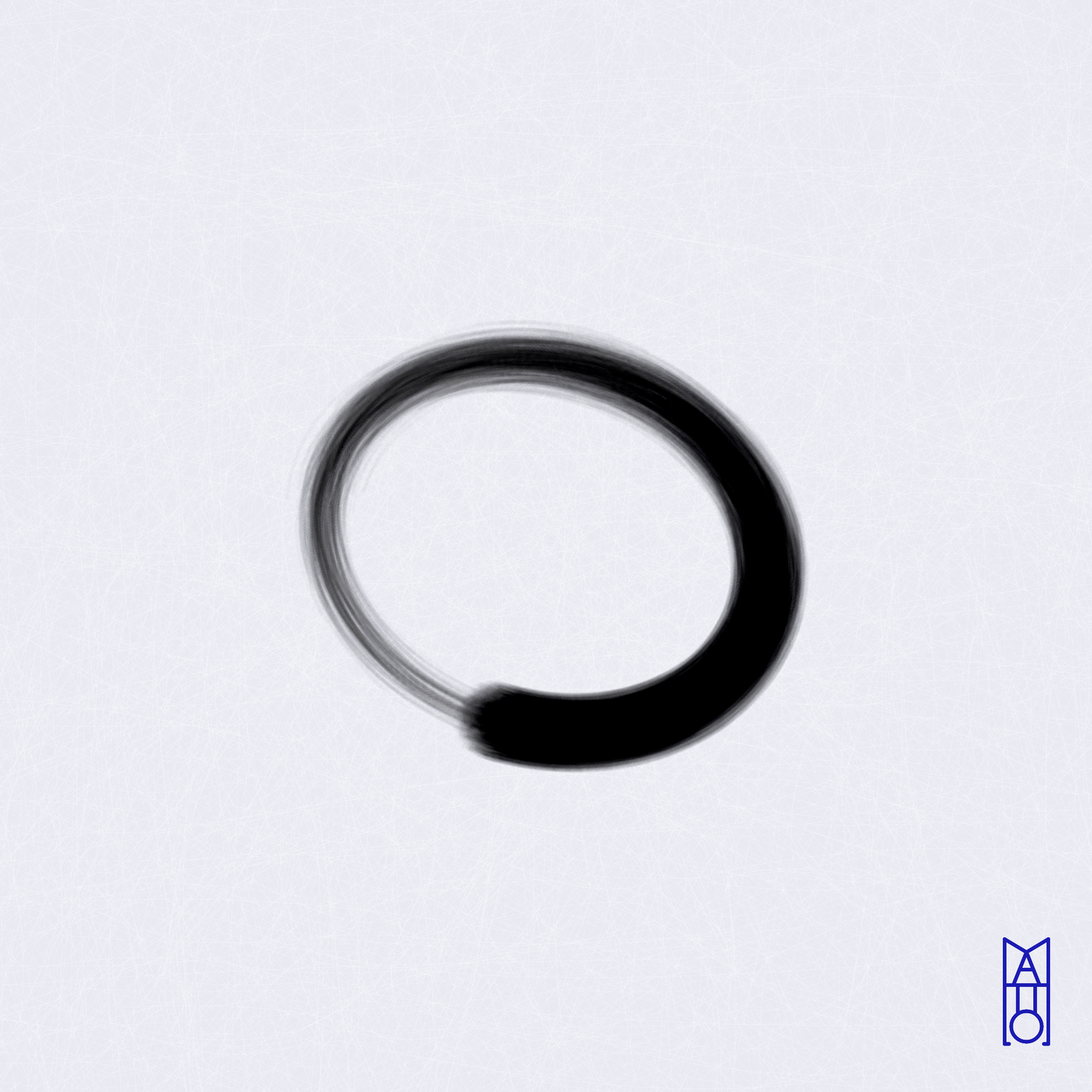 Art Blocks - Art Blocks v2 - Ensō #527 - NFT # 34000527