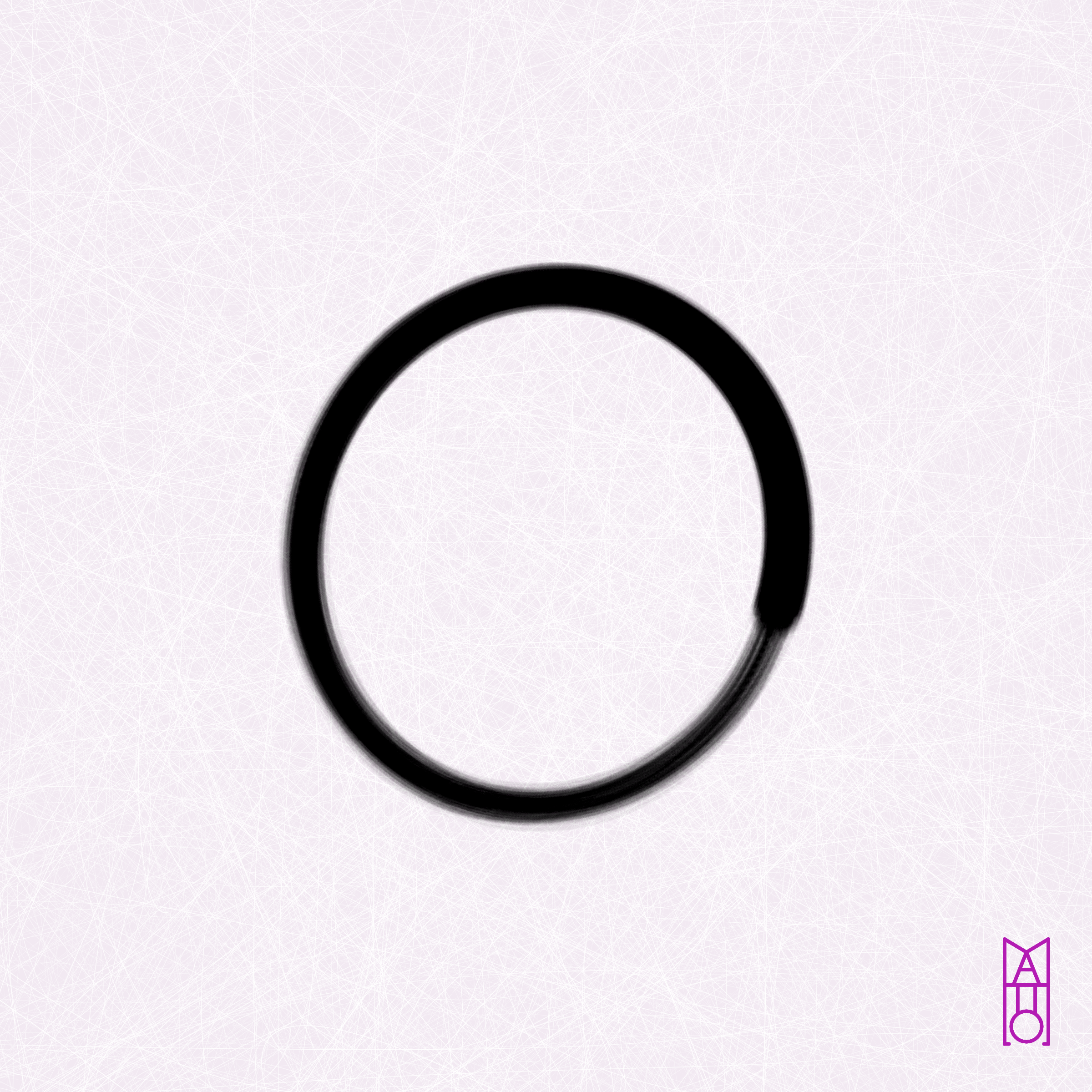 Art Blocks - Art Blocks v2 - Ensō #532 - NFT # 34000532