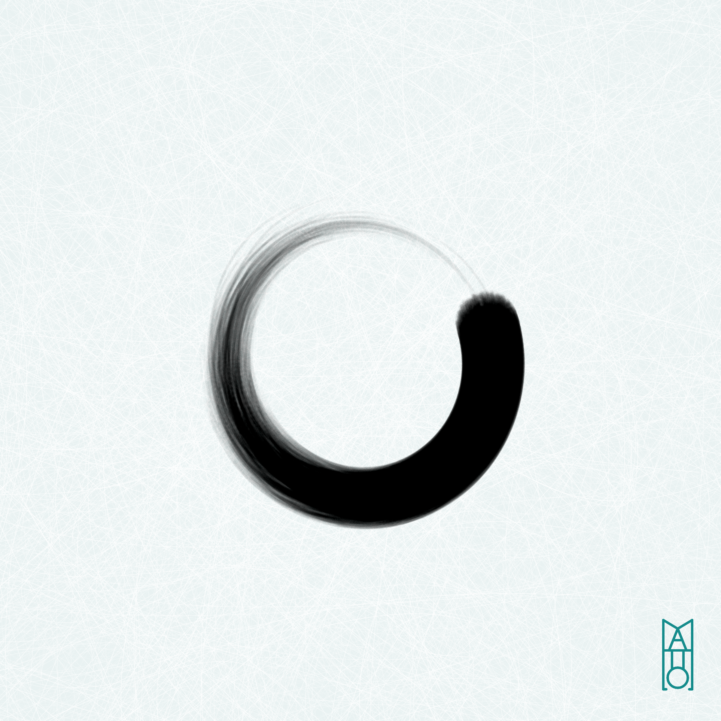 Art Blocks - Art Blocks v2 - Ensō #534 - NFT # 34000534