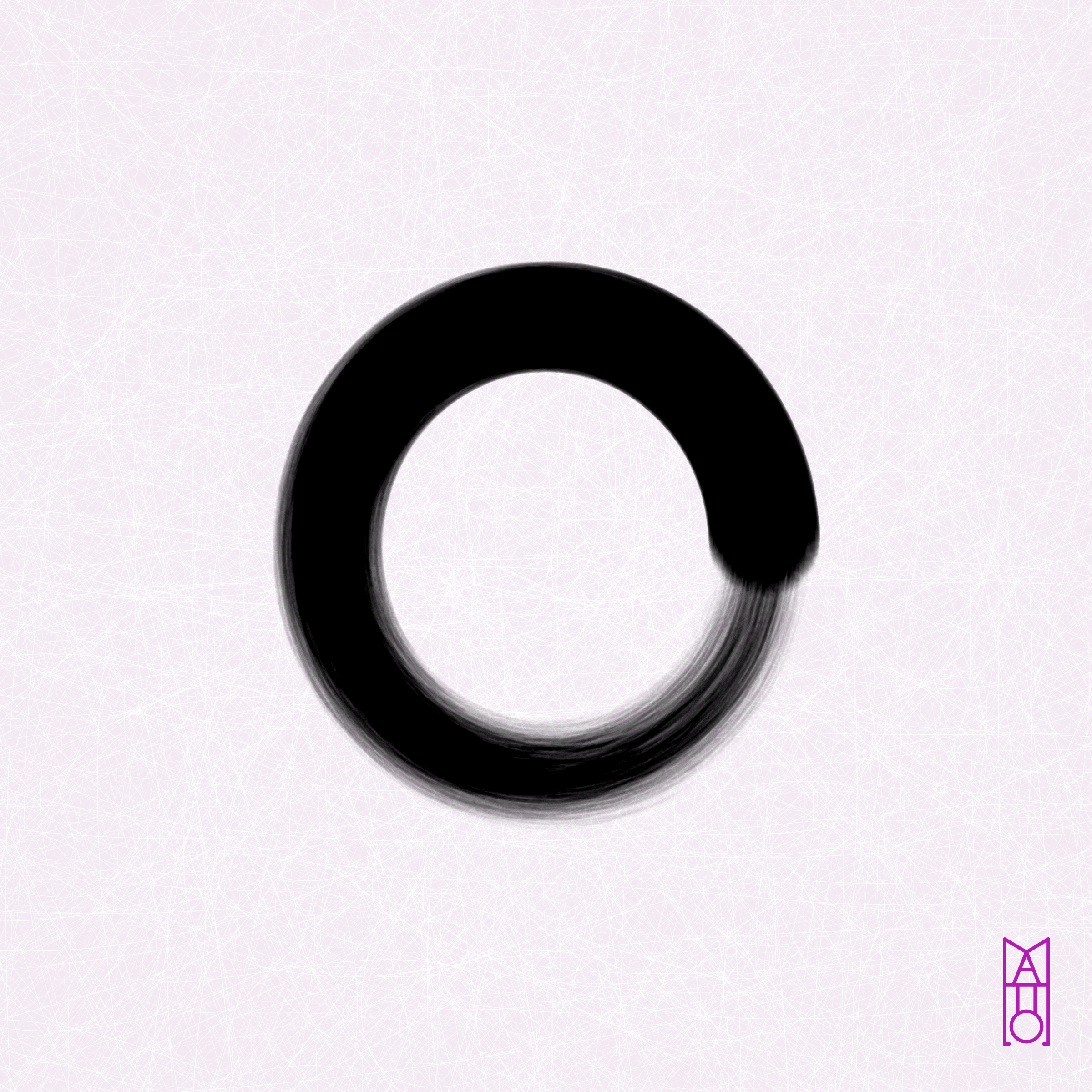 Art Blocks - Art Blocks v2 - Ensō #535 - NFT # 34000535