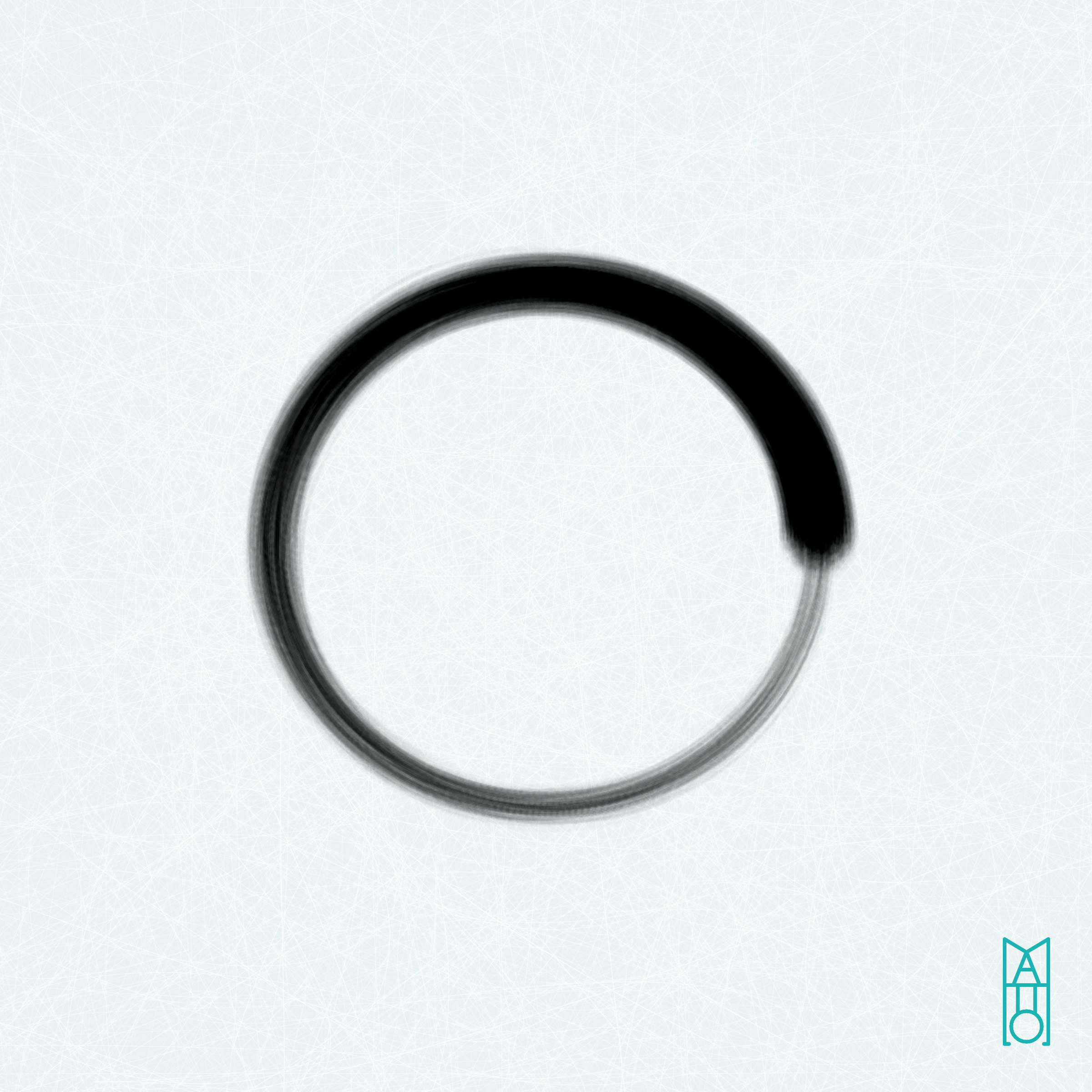 Art Blocks - Art Blocks v2 - Ensō #536 - NFT # 34000536