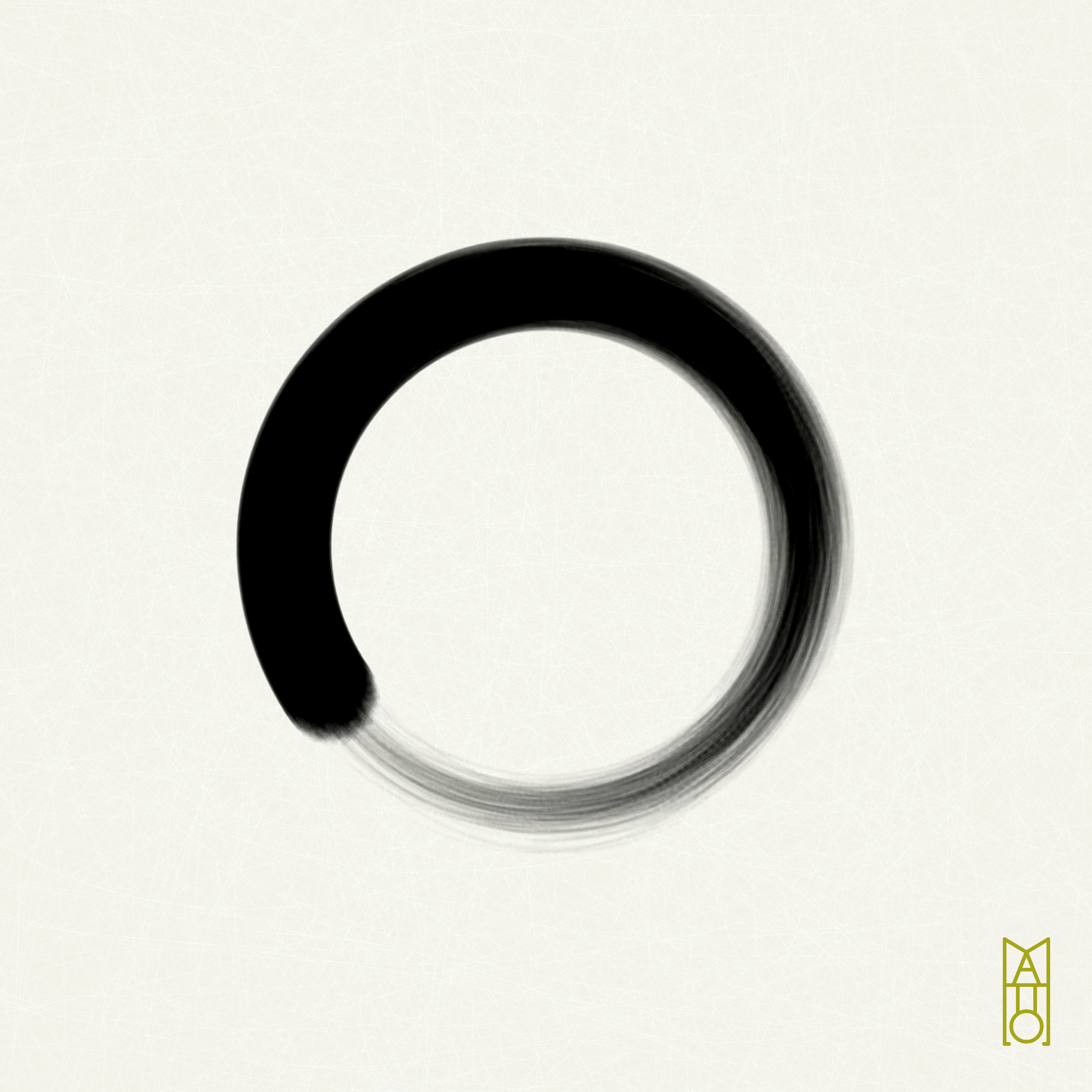 Art Blocks - Art Blocks v2 - Ensō #540 - NFT # 34000540