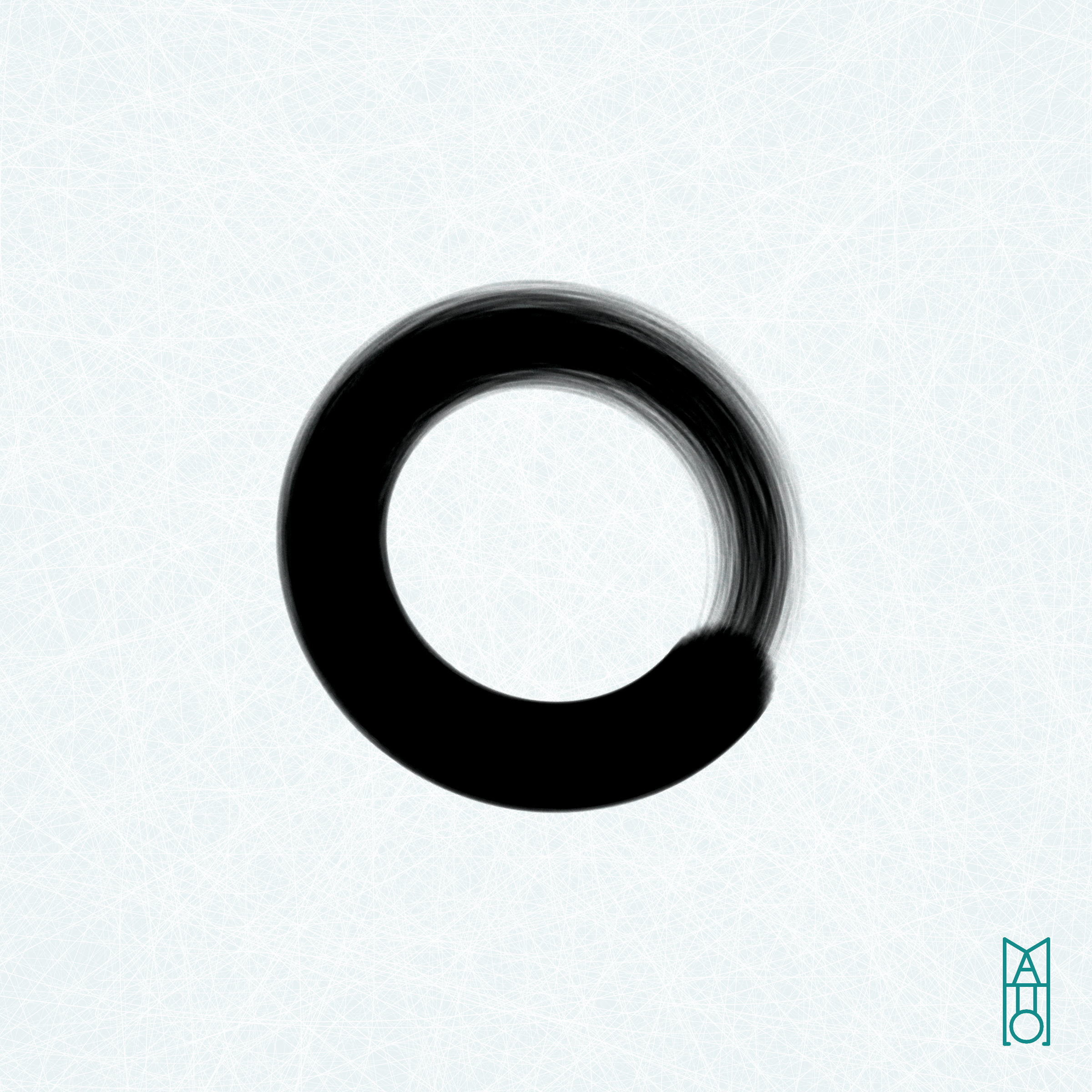 Art Blocks - Art Blocks v2 - Ensō #542 - NFT # 34000542