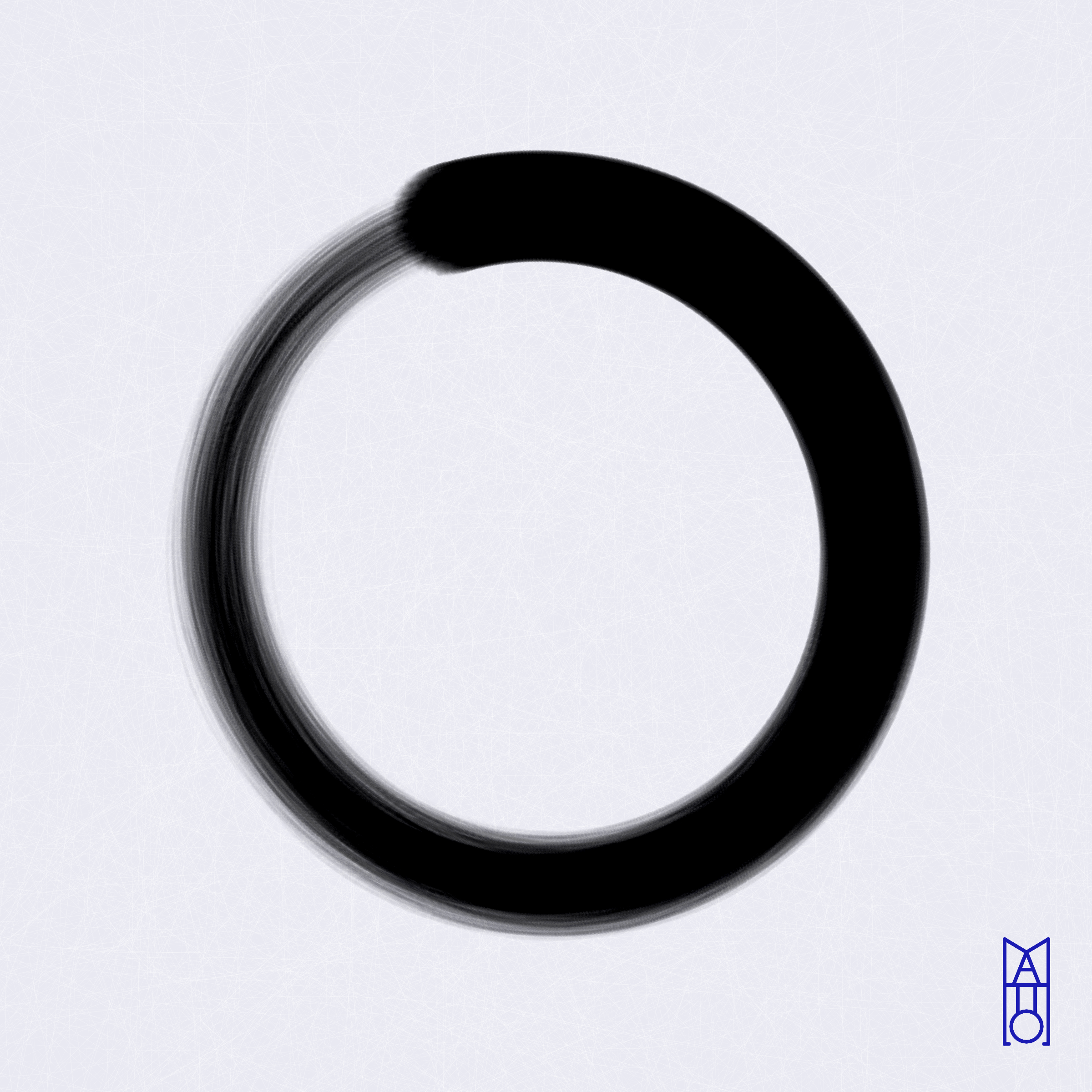 Art Blocks - Art Blocks v2 - Ensō #543 - NFT # 34000543