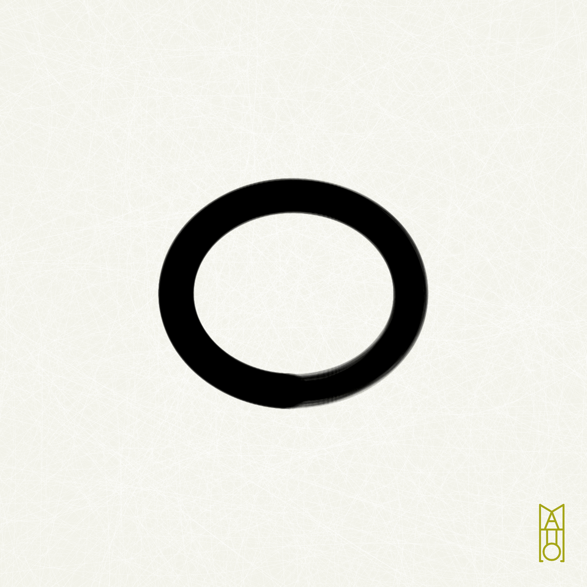 Art Blocks - Art Blocks v2 - Ensō #546 - NFT # 34000546