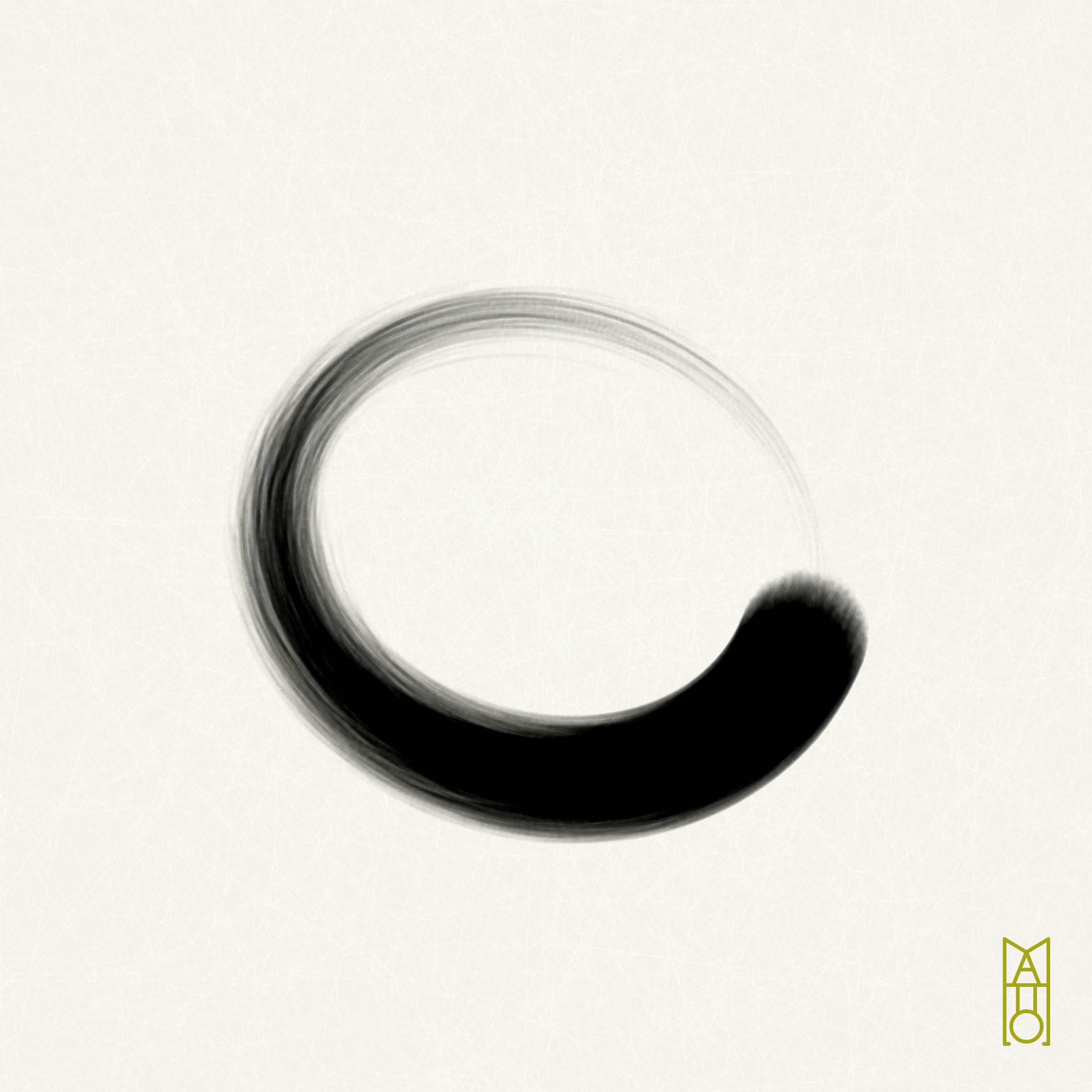 Art Blocks - Art Blocks v2 - Ensō #547 - NFT # 34000547