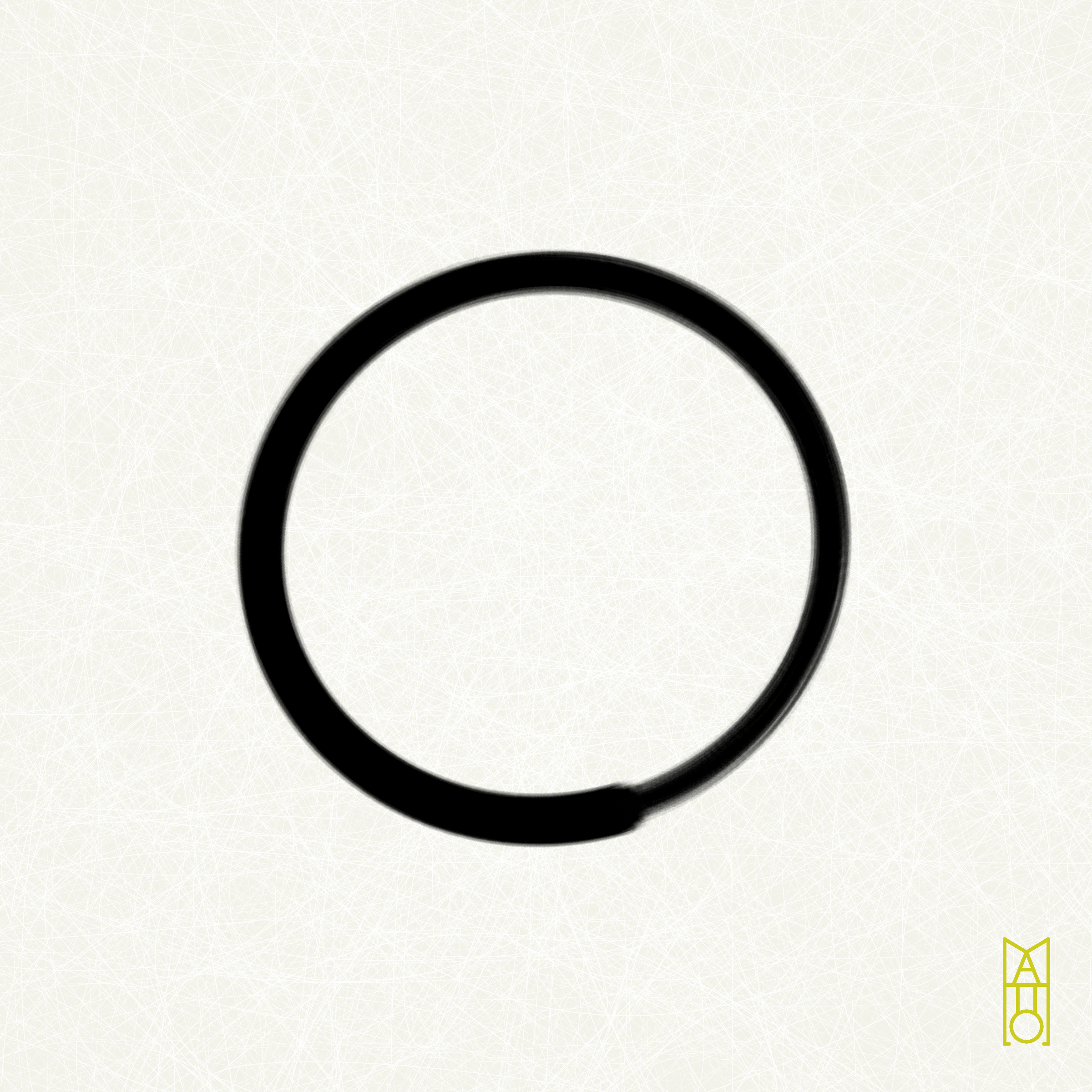 Art Blocks - Art Blocks v2 - Ensō #552 - NFT # 34000552