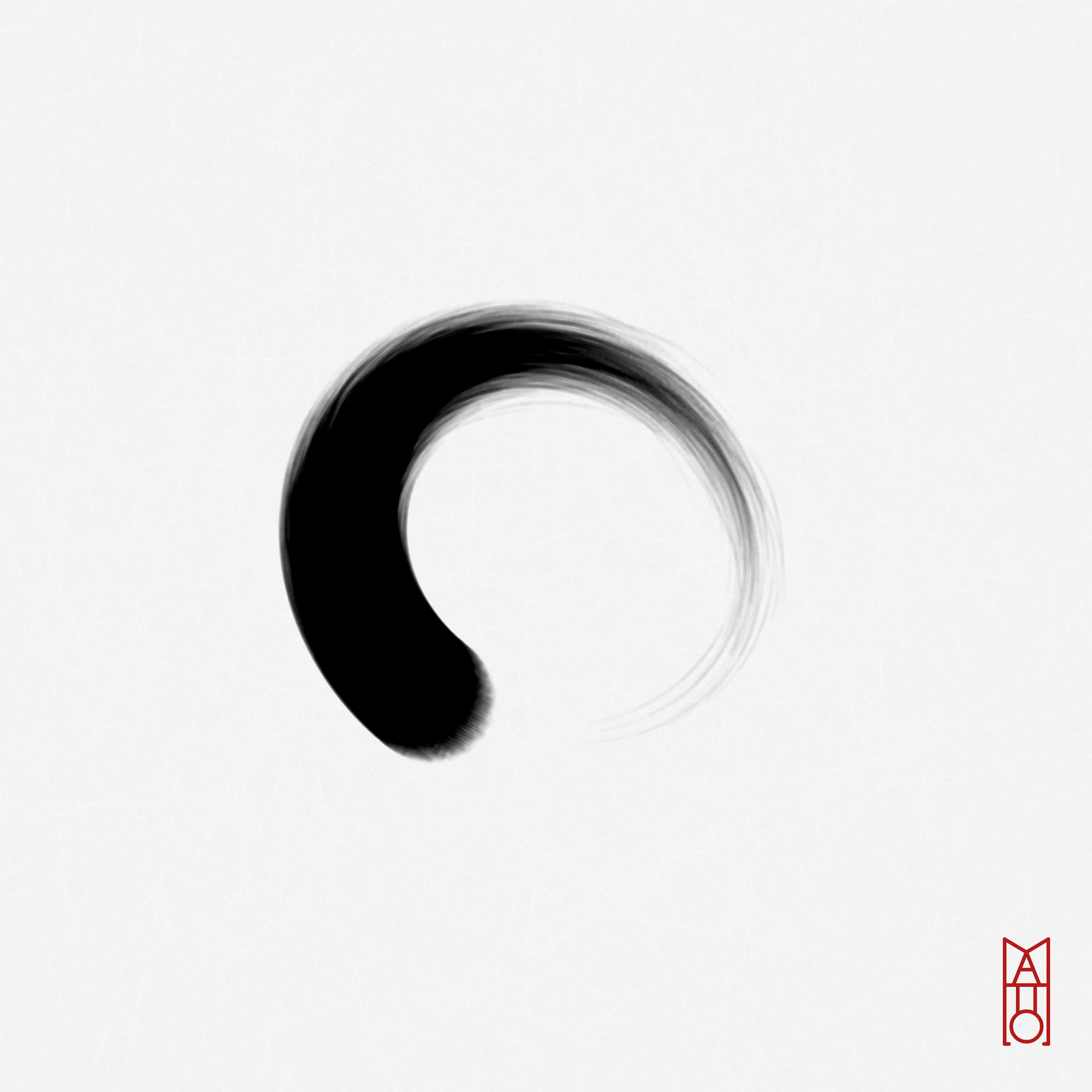 Art Blocks - Art Blocks v2 - Ensō #557 - NFT # 34000557