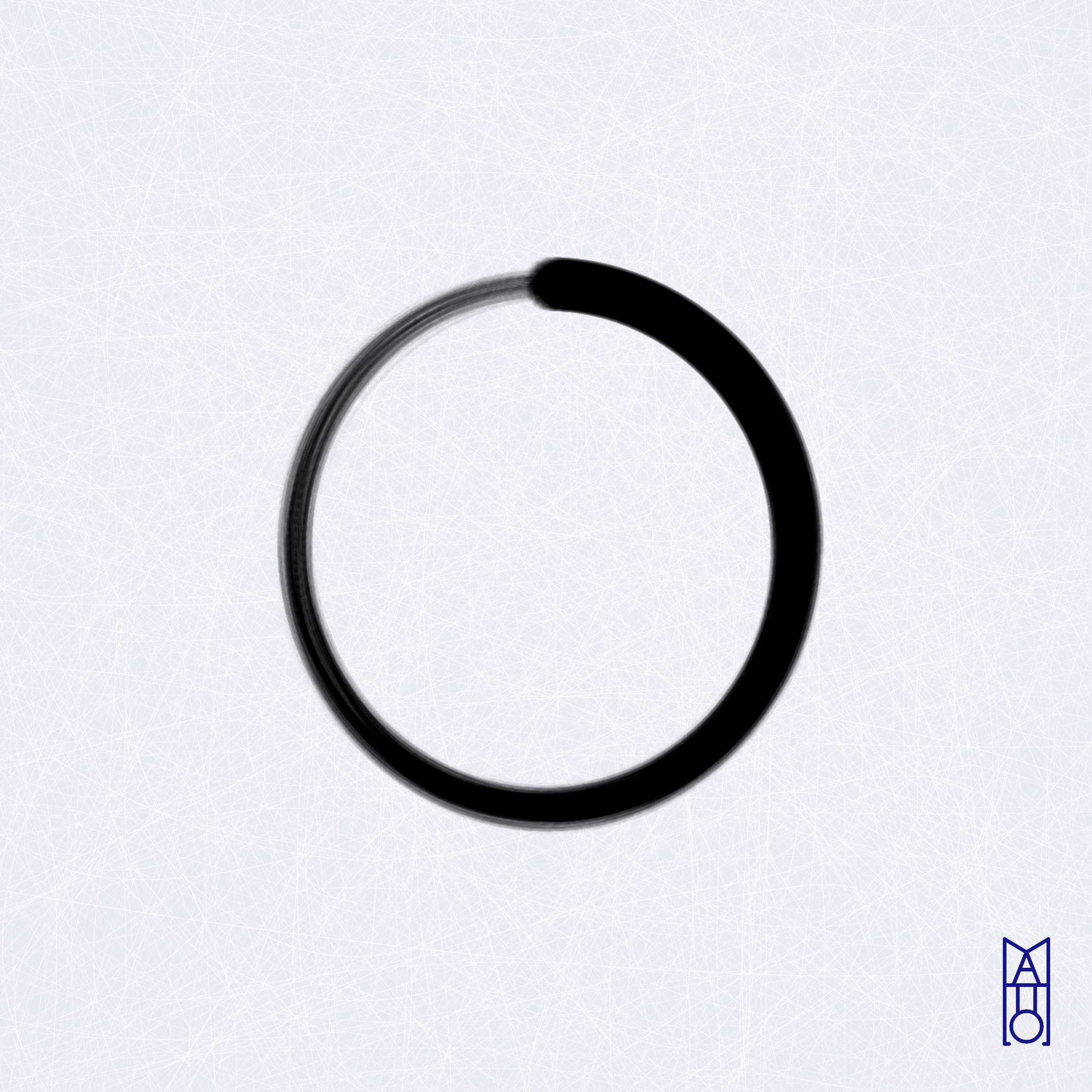 Art Blocks - Art Blocks v2 - Ensō #560 - NFT # 34000560