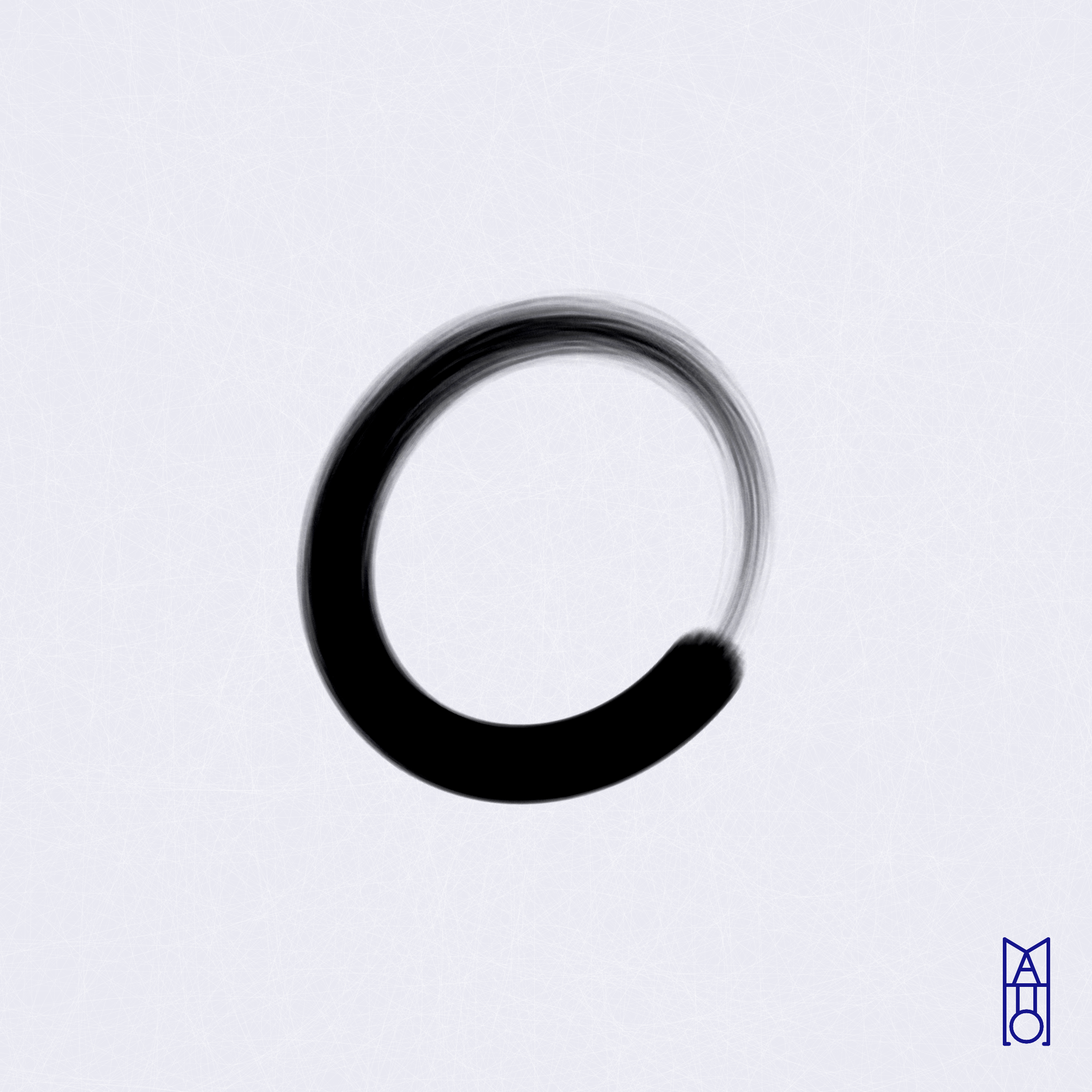 Art Blocks - Art Blocks v2 - Ensō #562 - NFT # 34000562