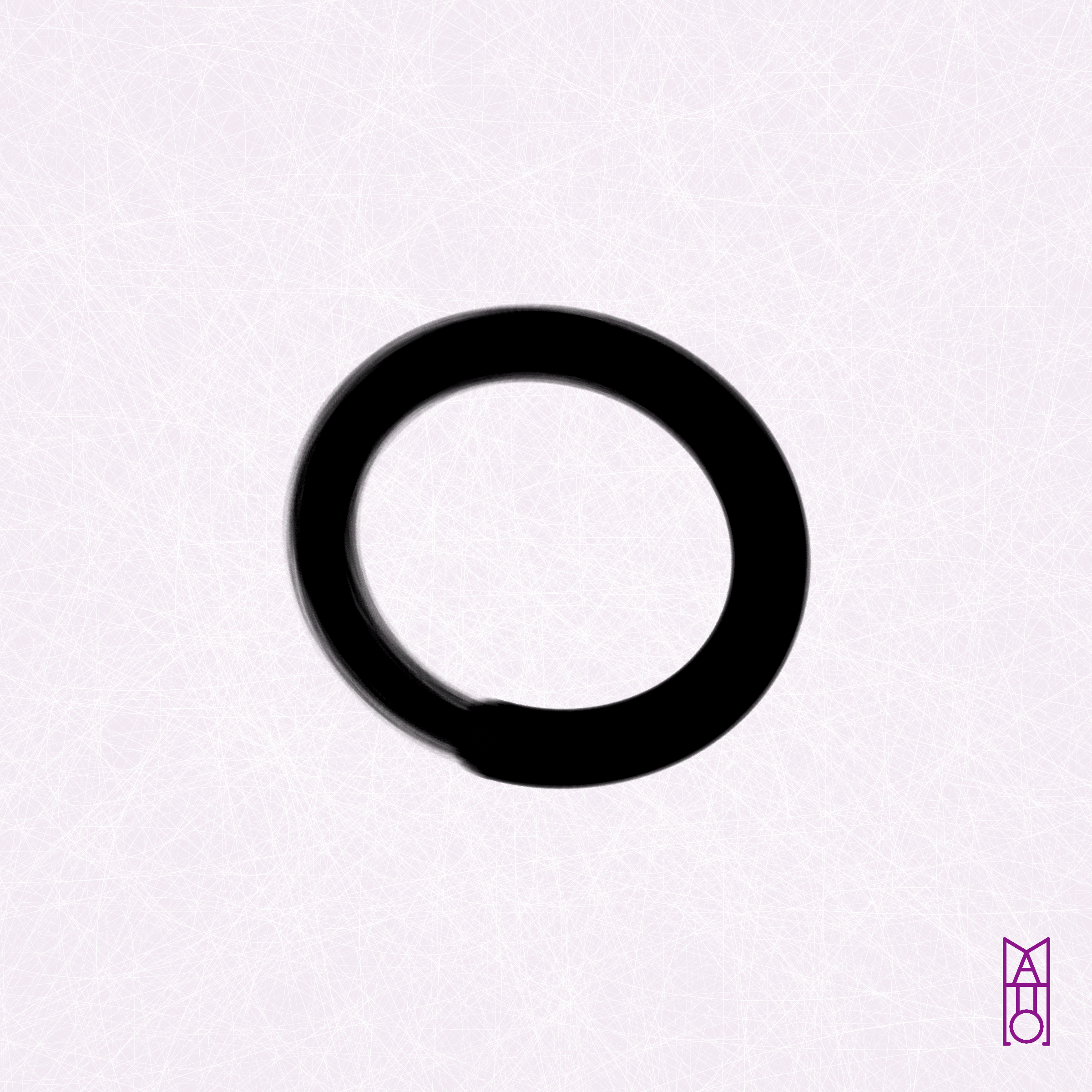 Art Blocks - Art Blocks v2 - Ensō #563 - NFT # 34000563